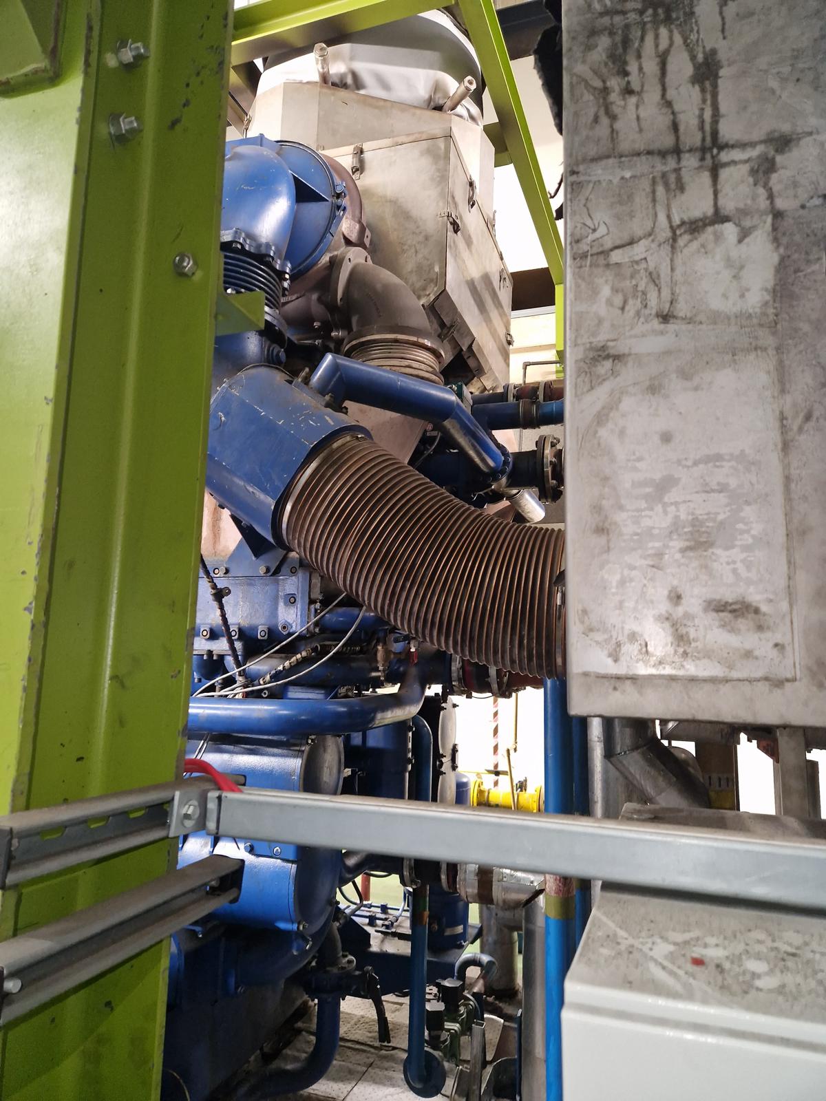 Used 2006 4900 kVA Deutz Gas Generator for sale