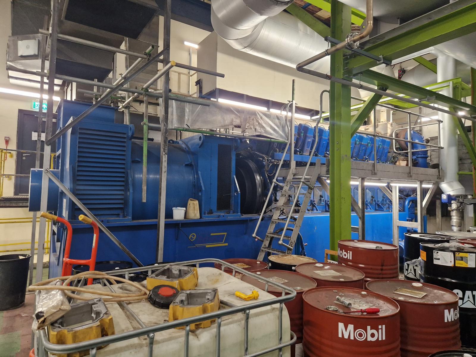 Used 2006 4900 kVA Deutz Gas Generator for sale