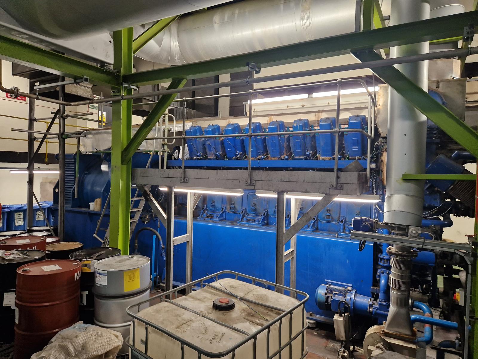 Used 2006 4900 kVA Deutz Gas Generator for saleUsed 2006 4900 kVA Deutz Gas Generator for sale