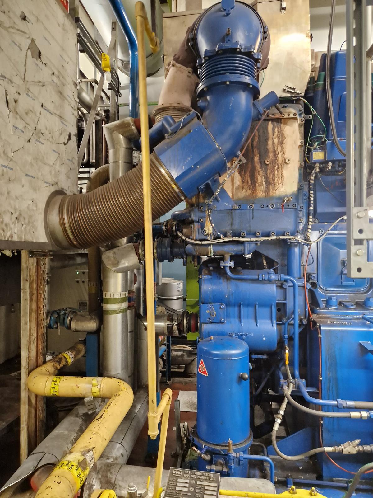 Used 2006 4900 kVA Deutz Gas Generator for sale