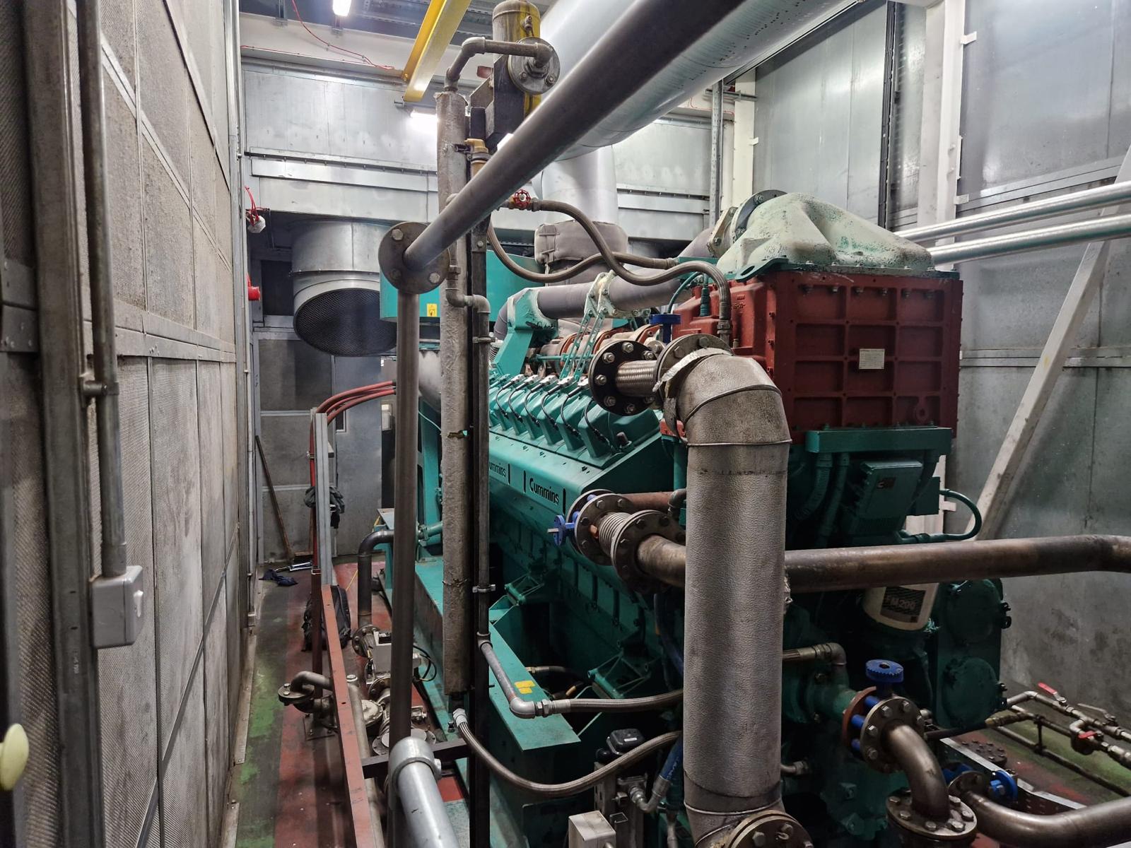 Used Cummins 2400 kVA Gas Generator