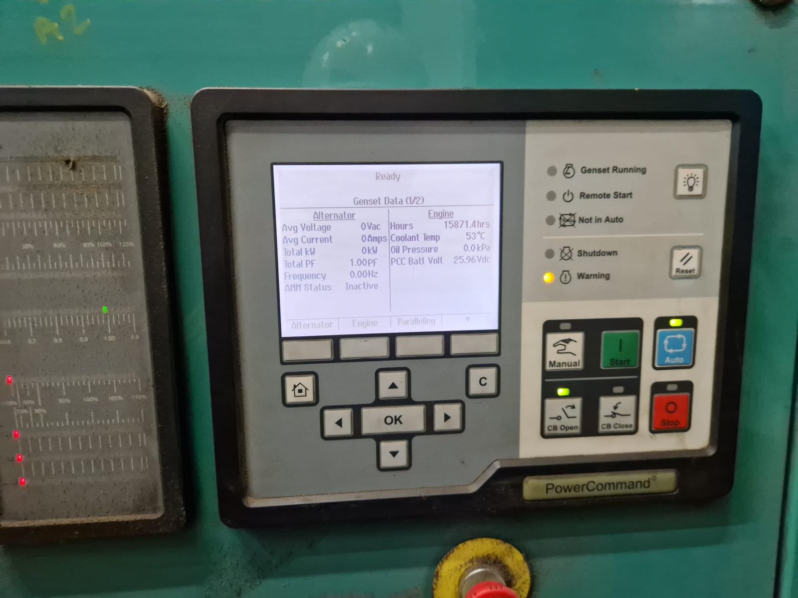 Used Cummins 2400 kVA Gas Generator