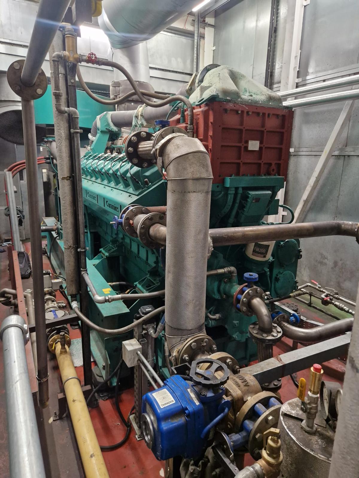 Used Cummins 2400 kVA Gas Generator