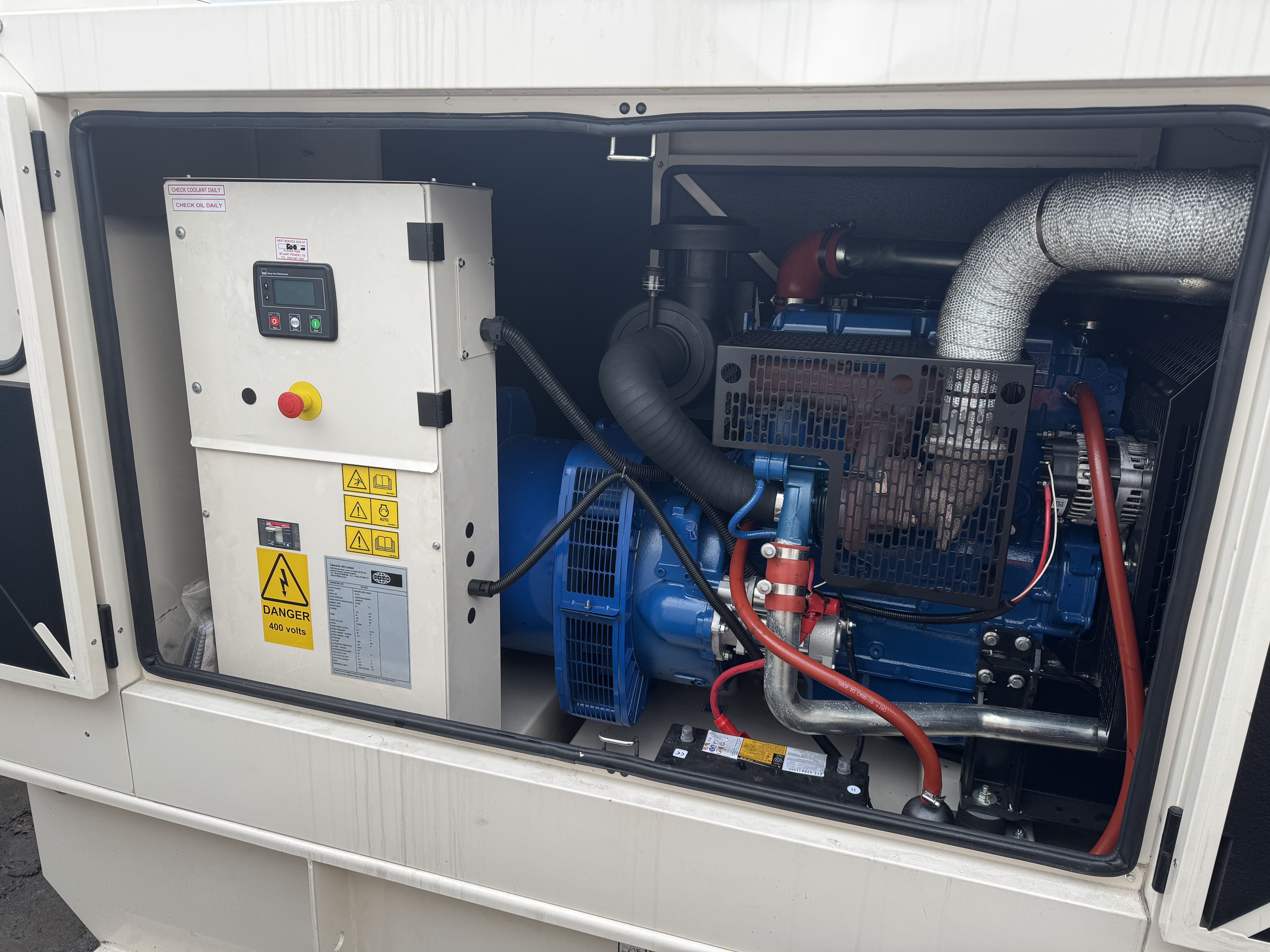 Used FG Wilson P110-3 110 kVA 88 kW Diesel Generator XP11190