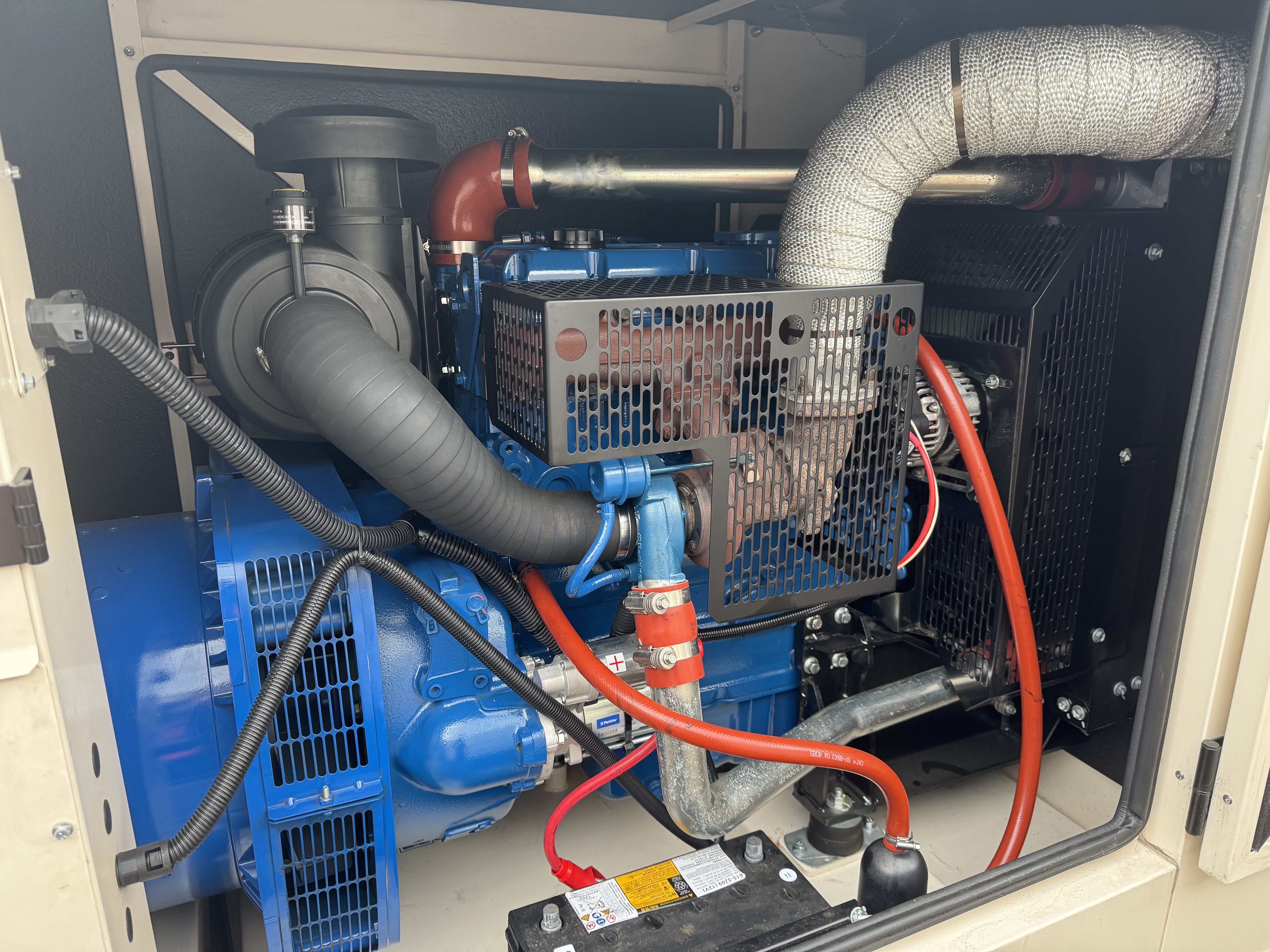 Used FG Wilson P110-3 110 kVA 88 kW Diesel Generator XP11190