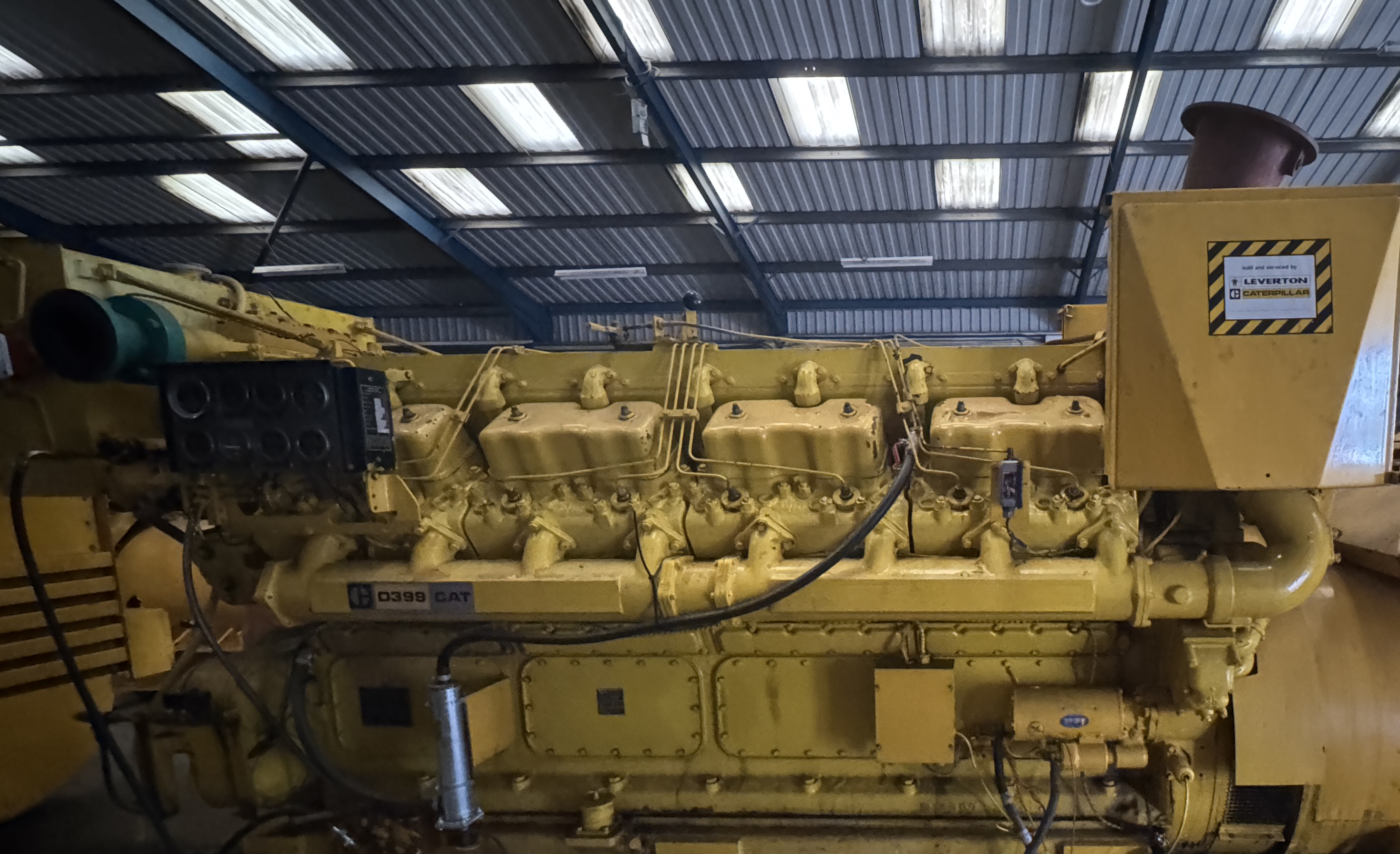 Used Caterpillar 938kVA 750kW Diesel Generator XP9005 - Stuart Group Ltd