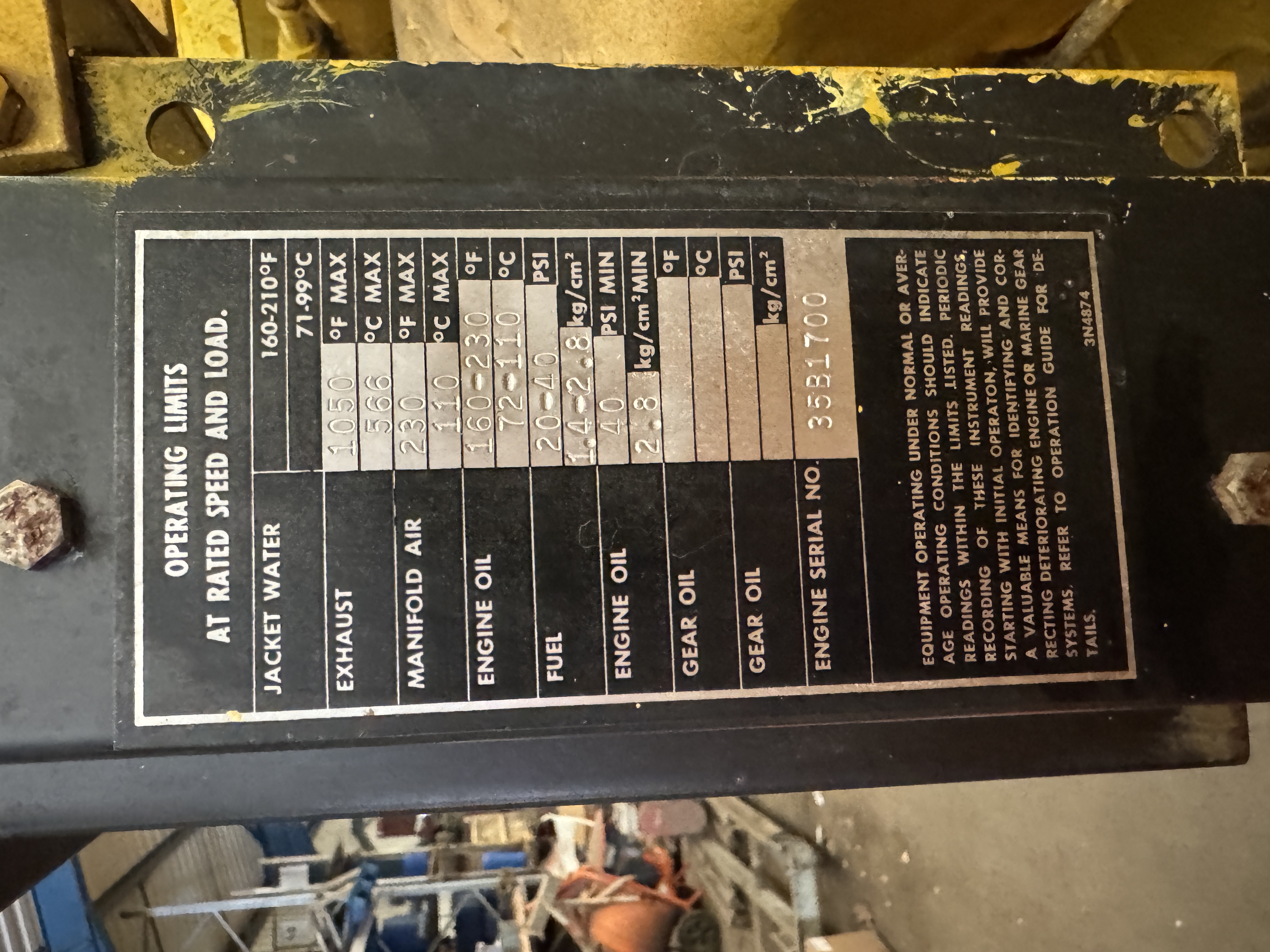 Used Caterpillar 938kVA 750kW Diesel Generator XP9005