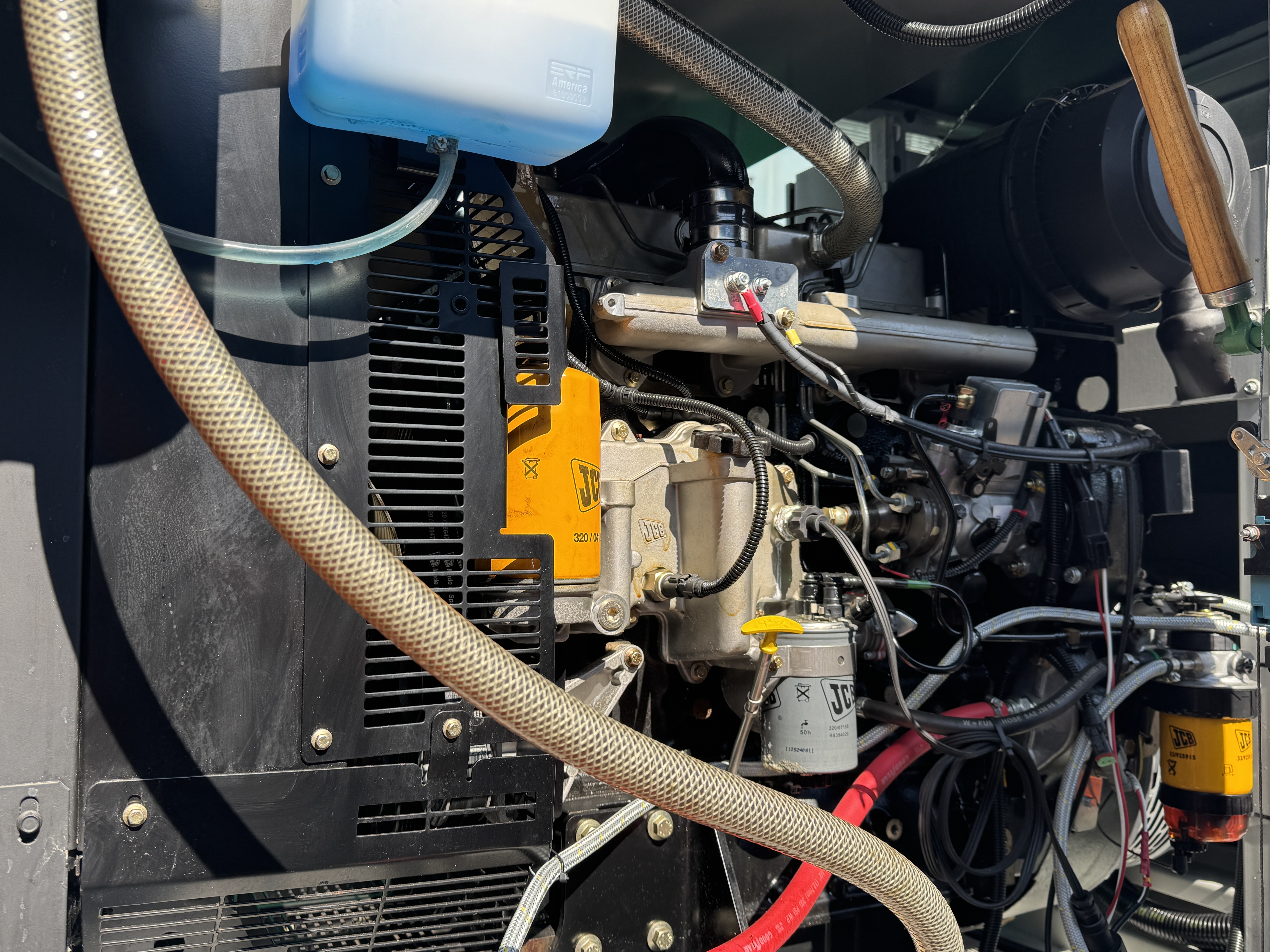 Used HGI JCB 65 kVA 52 kW Diesel Generator XP65364