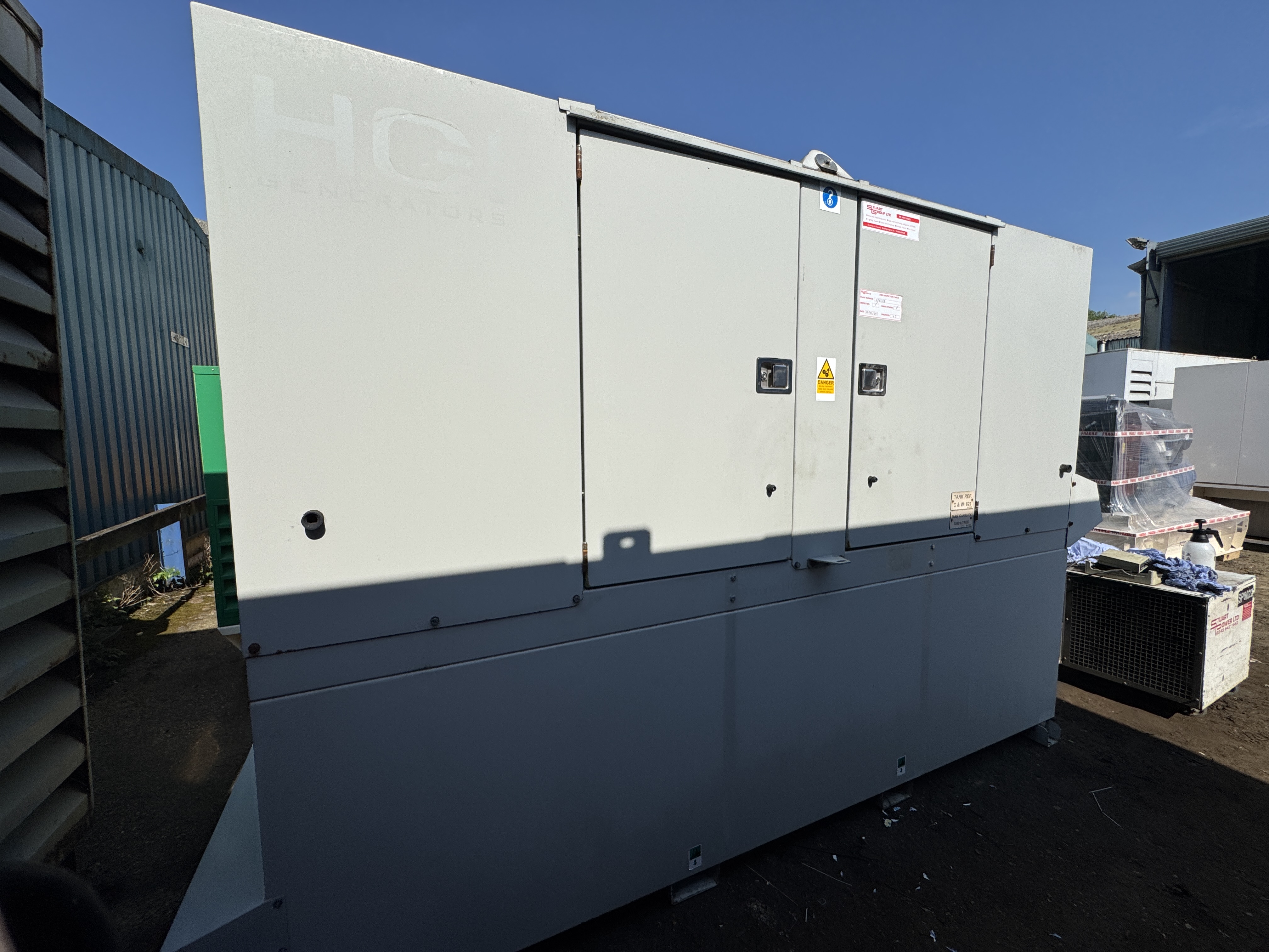 Used HGI JCB 65 kVA 52 kW Diesel Generator XP65364