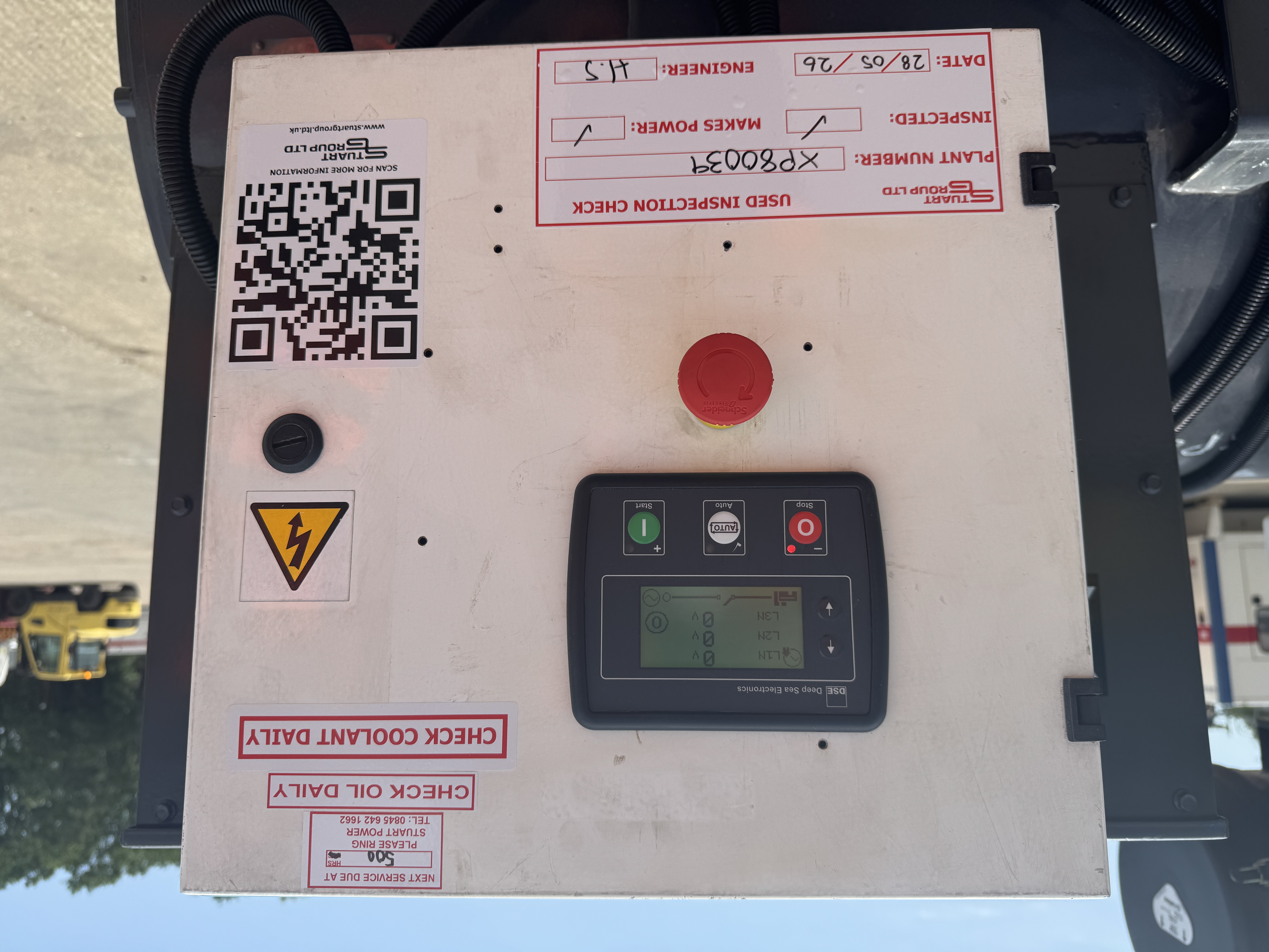 Used Broadcrown Perkins 800 kVA Diesel Generator
