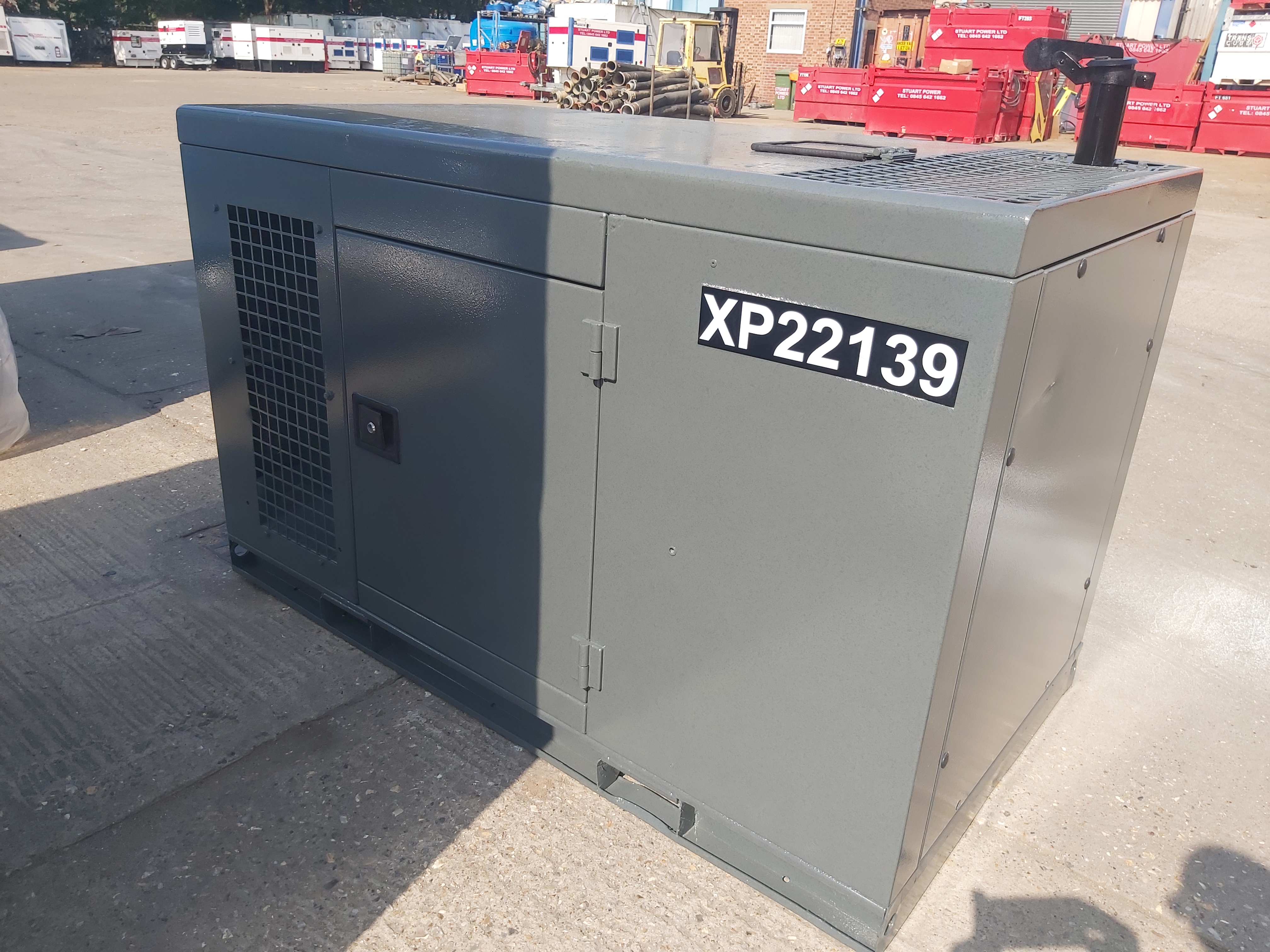 Used Tranos Yanmar 22 kVA Diesel Generator XP22139