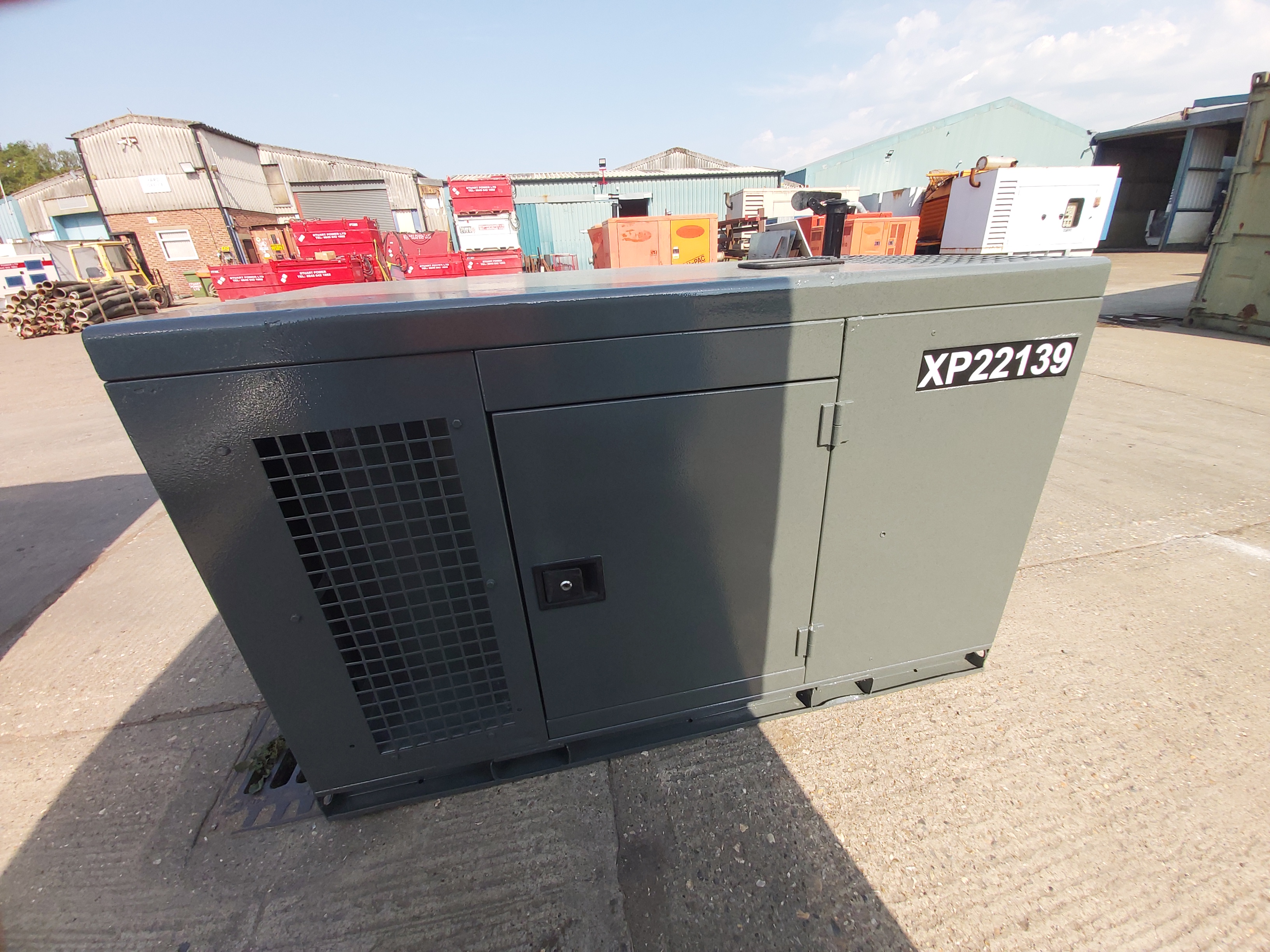 Used Tranos Yanmar 22 kVA Diesel Generator XP22139