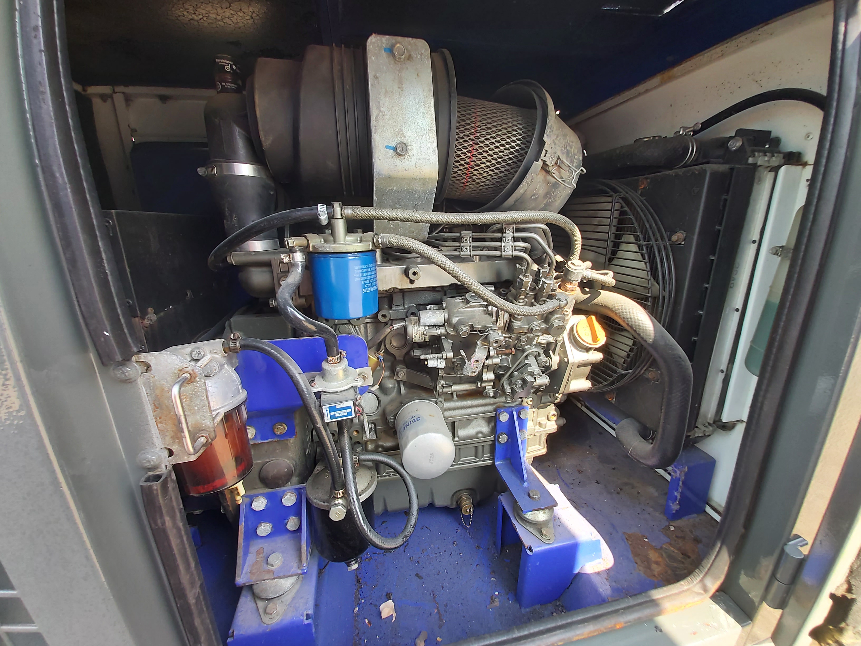 Used Tranos Yanmar 22 kVA Diesel Generator XP22139