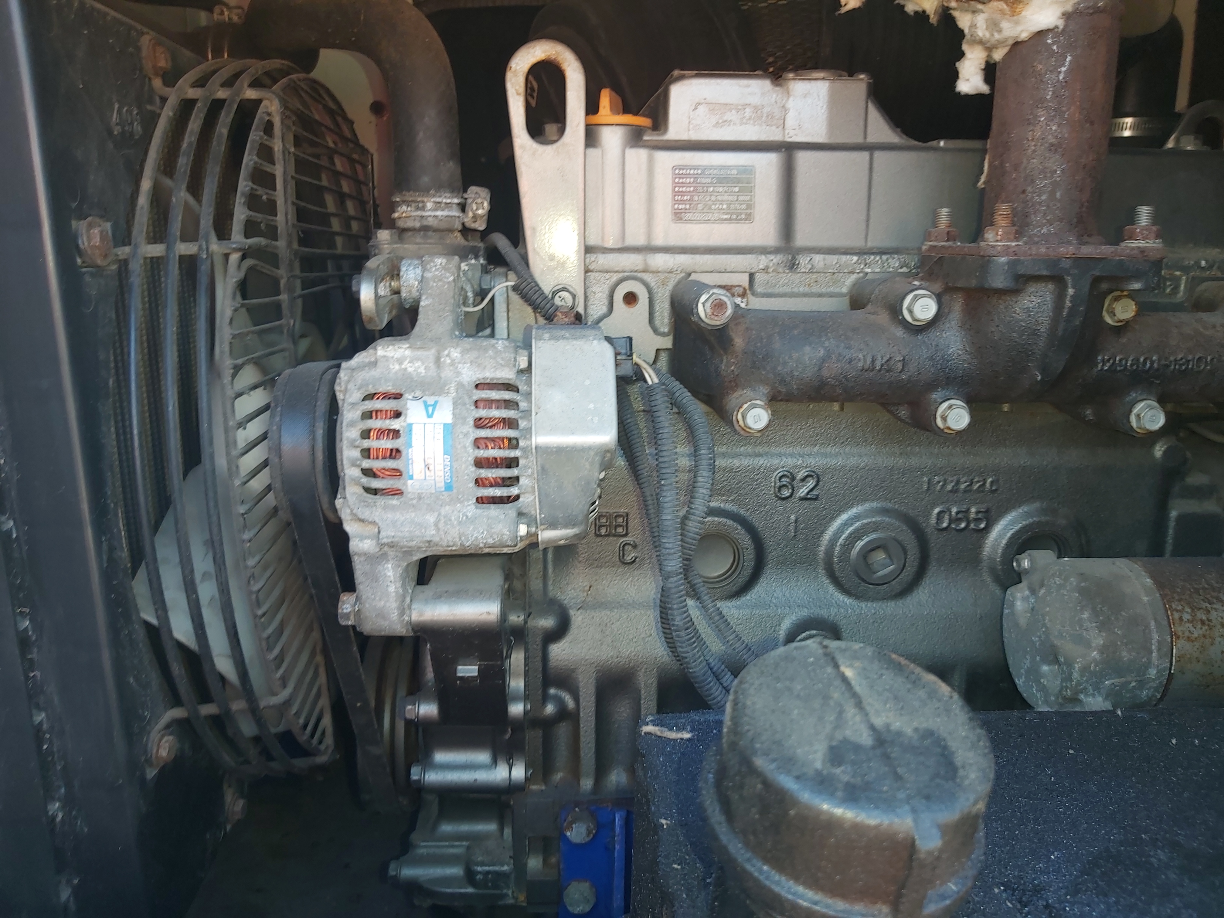 Used Tranos Yanmar 22 kVA Diesel Generator XP22139