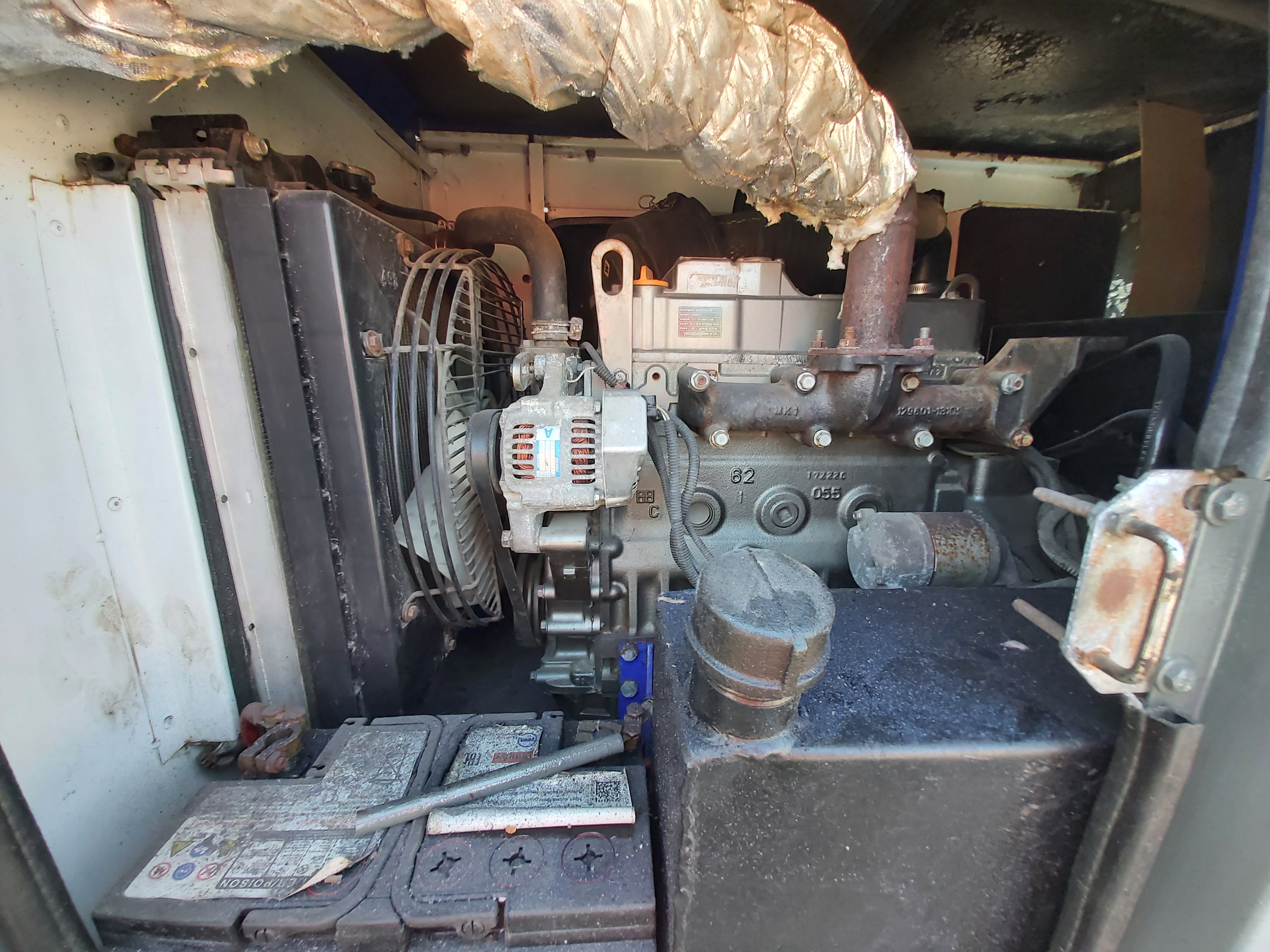 Used Tranos Yanmar 22 kVA Diesel Generator XP22139