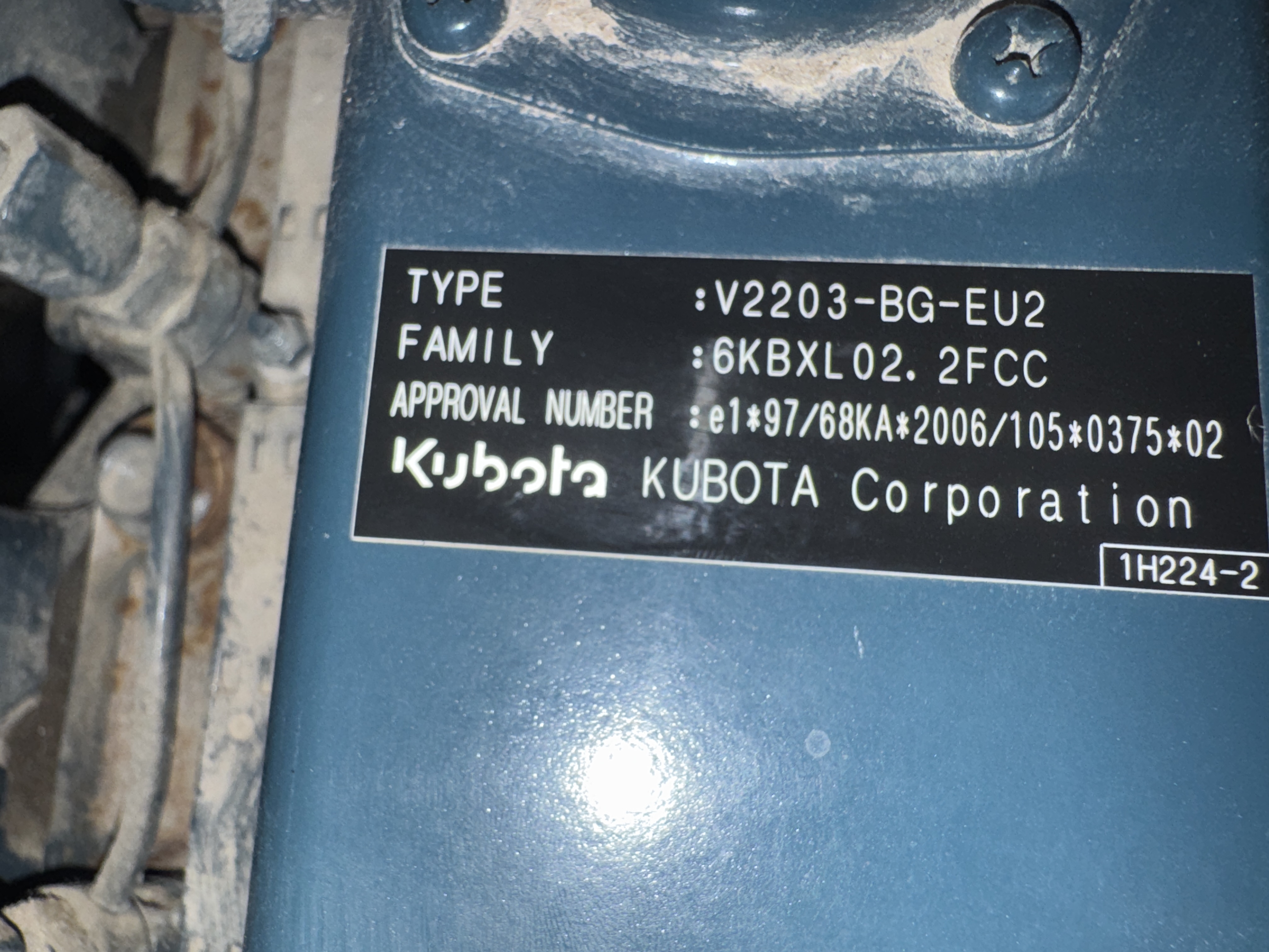Used Stephill Kubota 22 kVA Diesel Generator XP22138