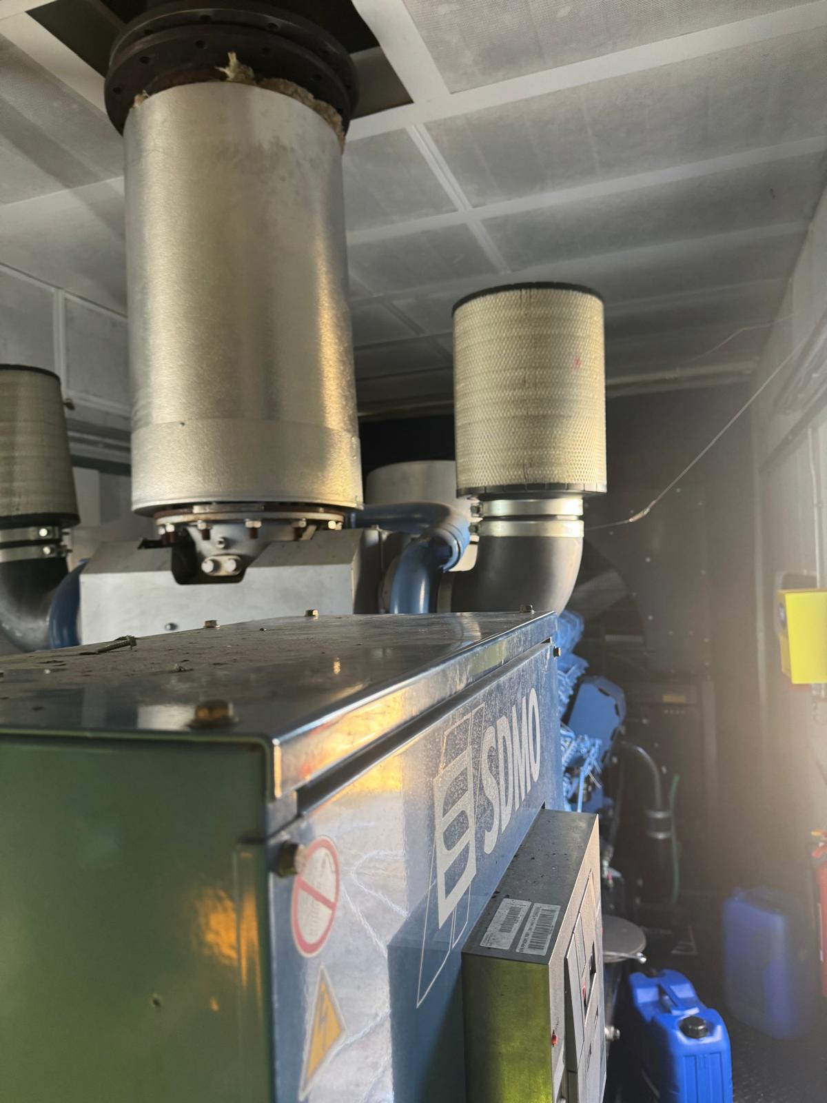 SDMO Mitsubishi 1650 kVA Diesel Generator for sale