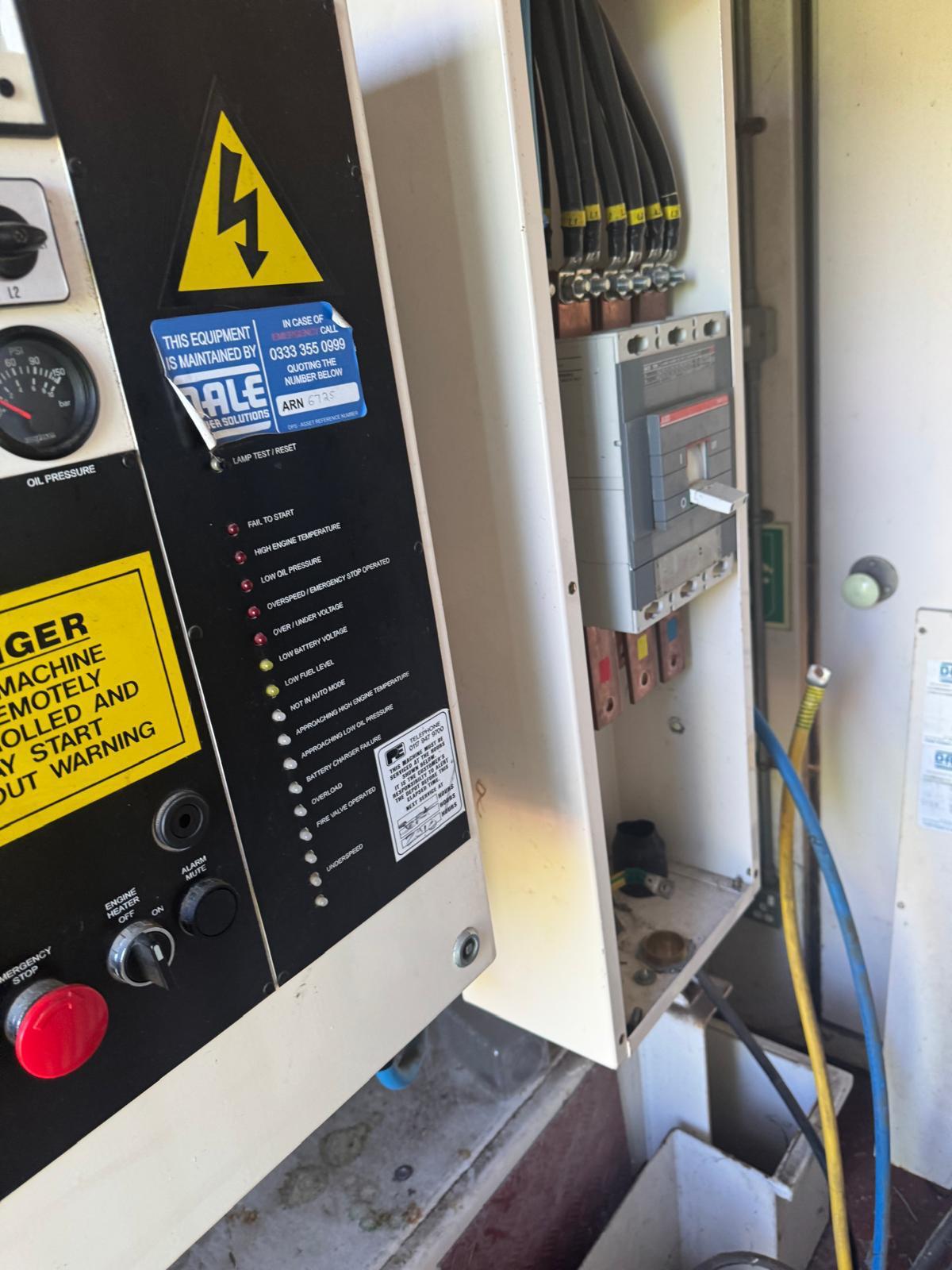 FG Wilson P500 Perkins 550 kVA Diesel Generator for sale