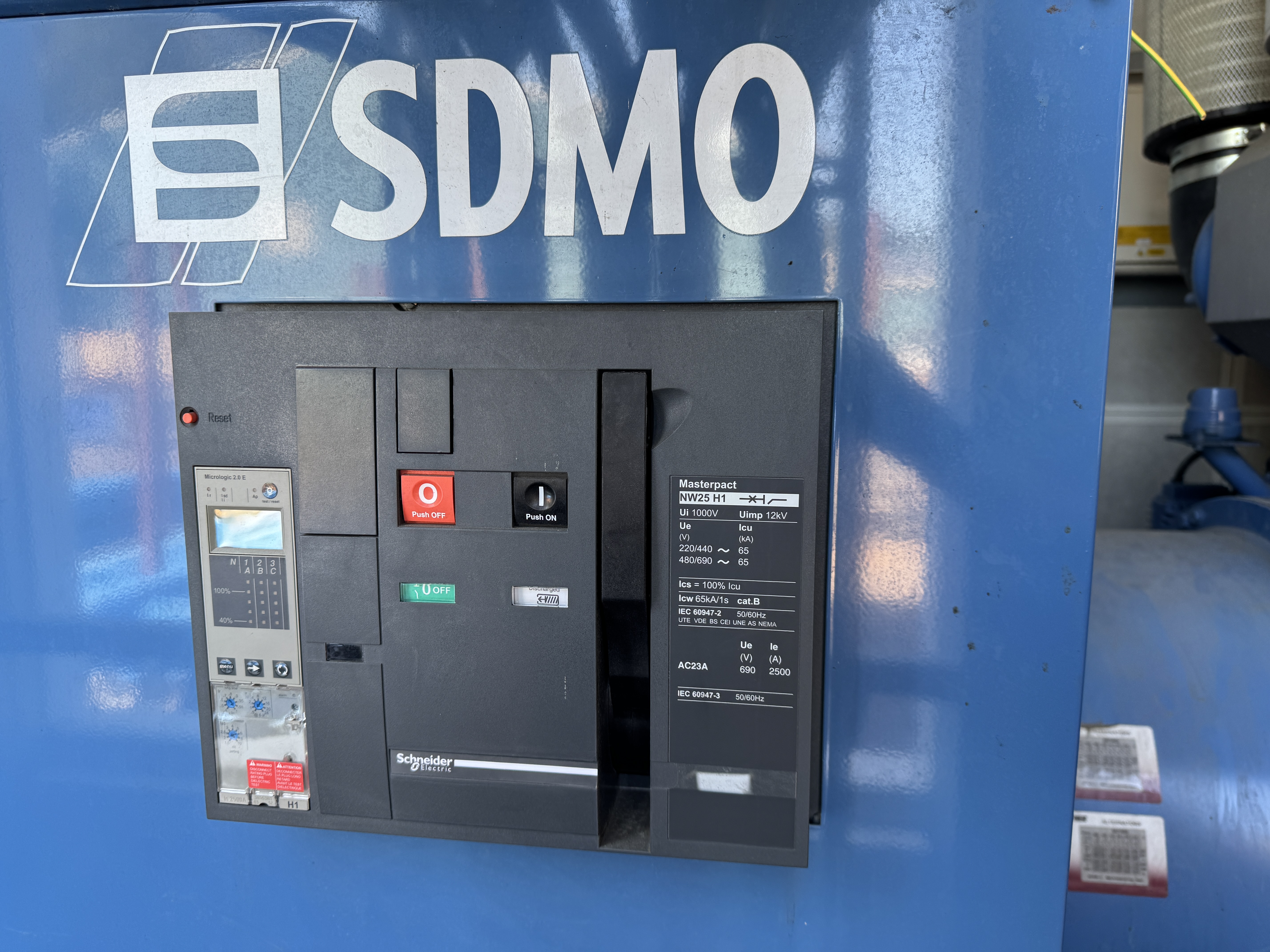 Used SDMO T1650C Generator XP150019 for sale