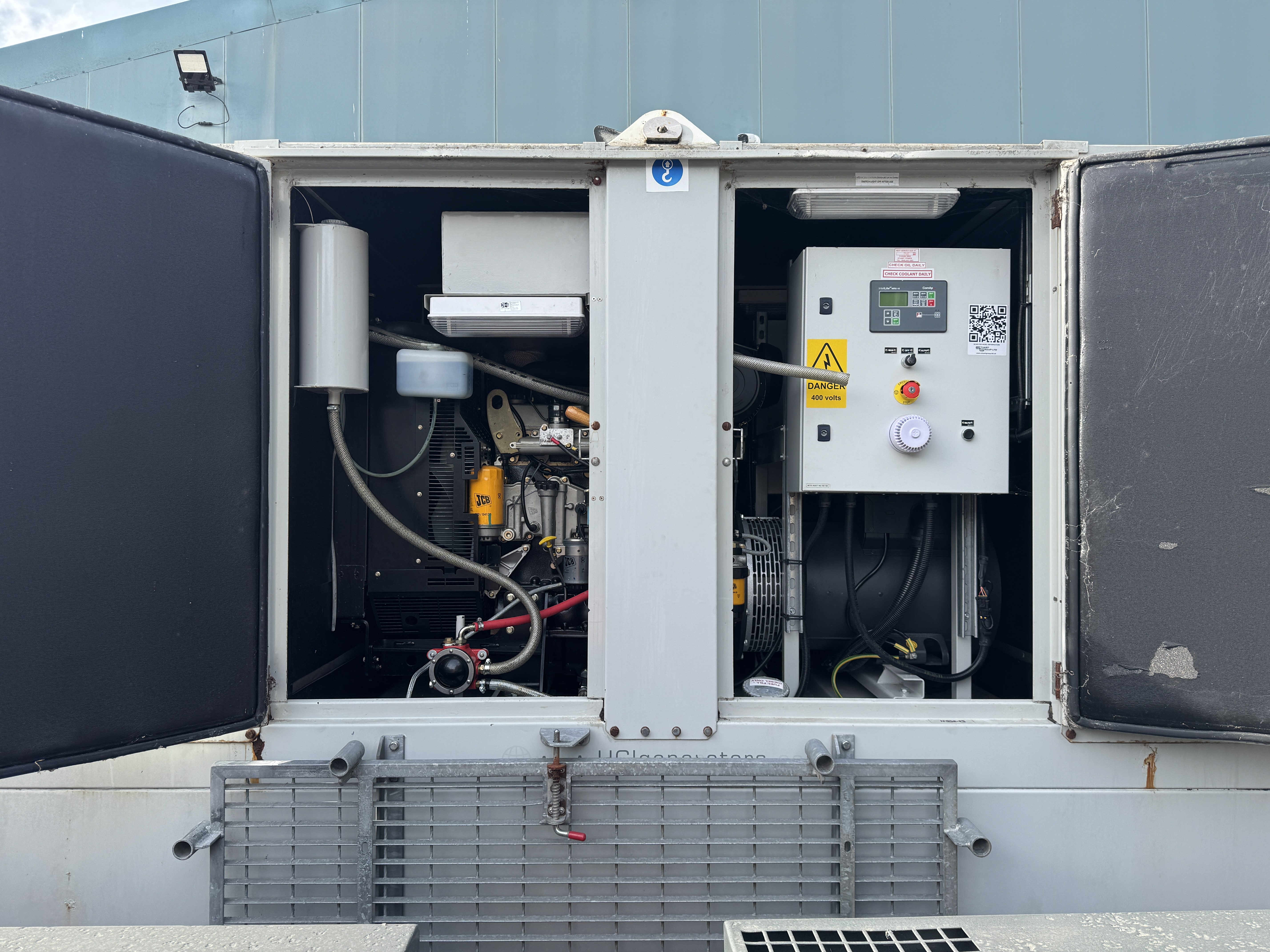 Used Harrington 60 kVA 48 kW diesel generator for sale