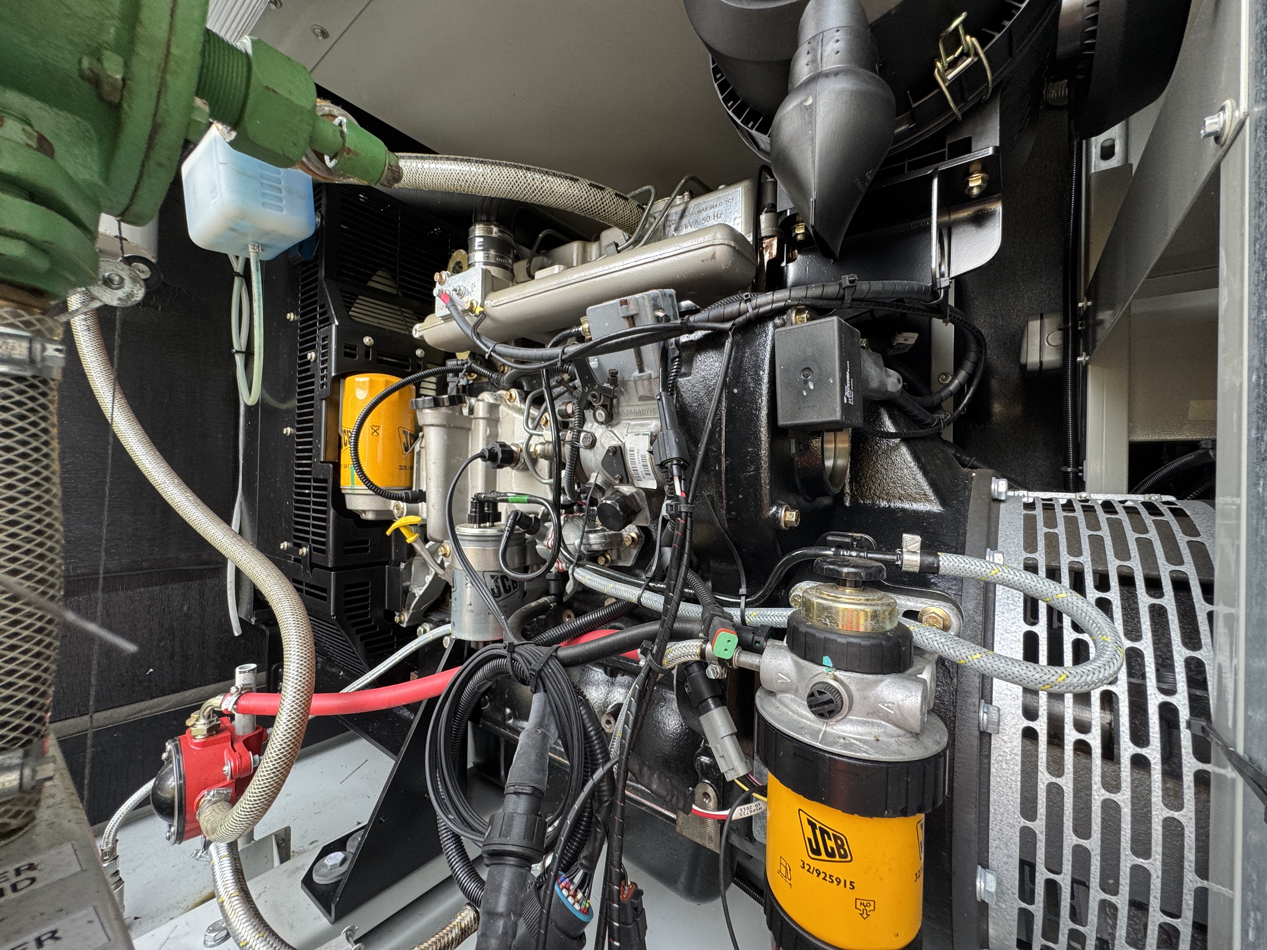Used Harrington 60 kVA 48 kW diesel generator for sale
