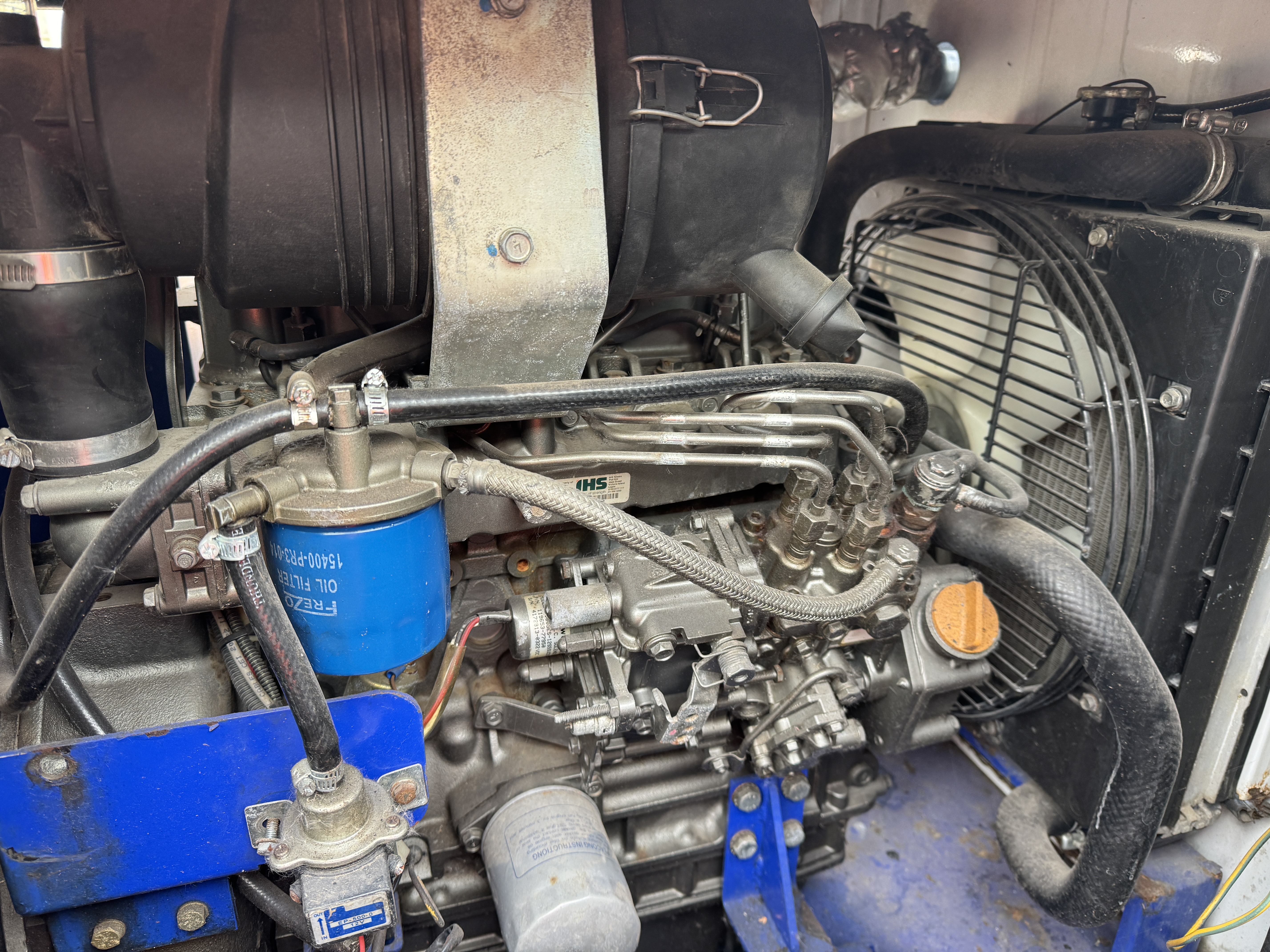 Used Tranos Yanmar 16 kVA Diesel Generator XP1510