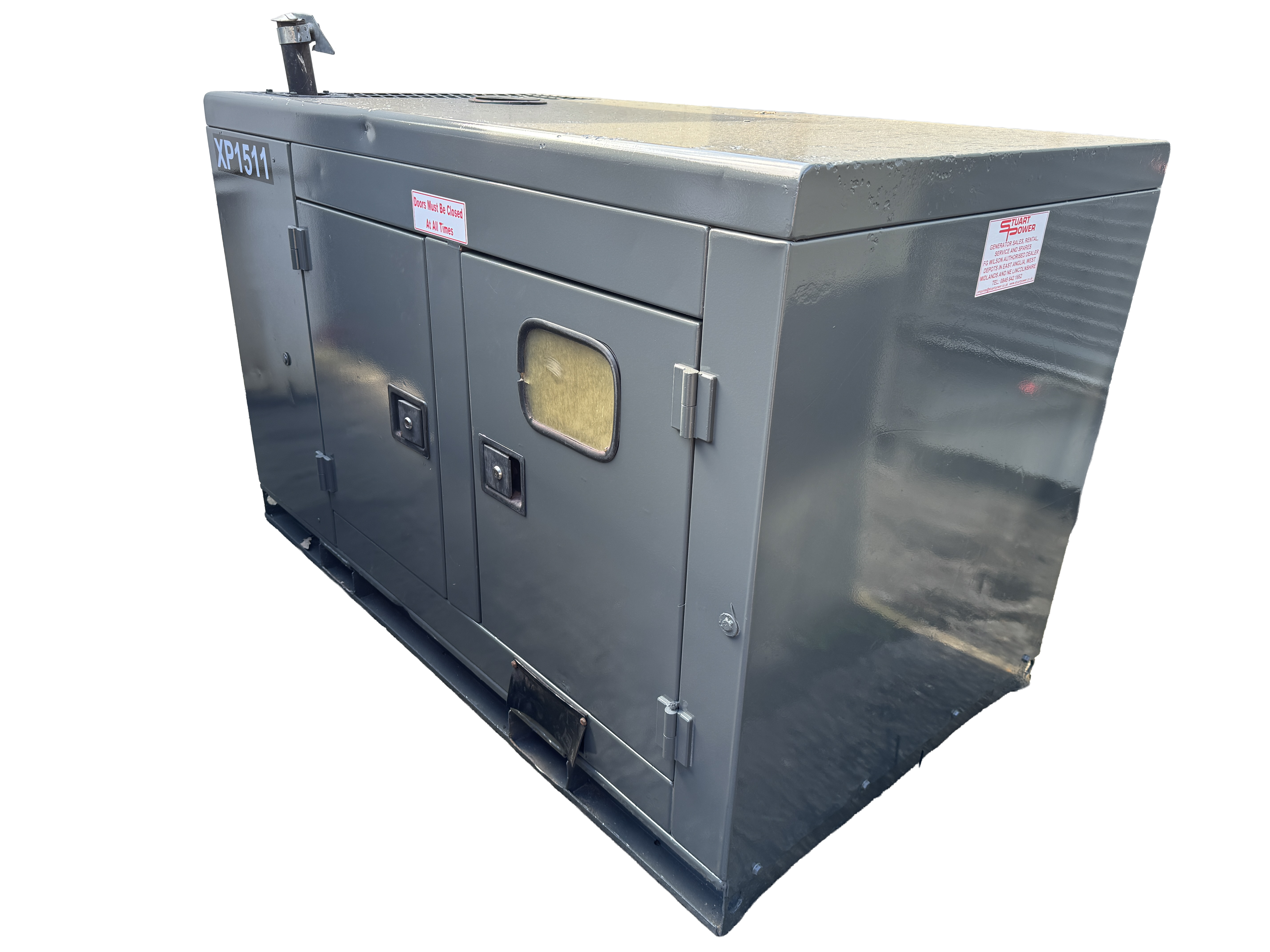 Used Tranos Yanmar 16 kVA Diesel Generator XP1511 - Stuart Group Ltd