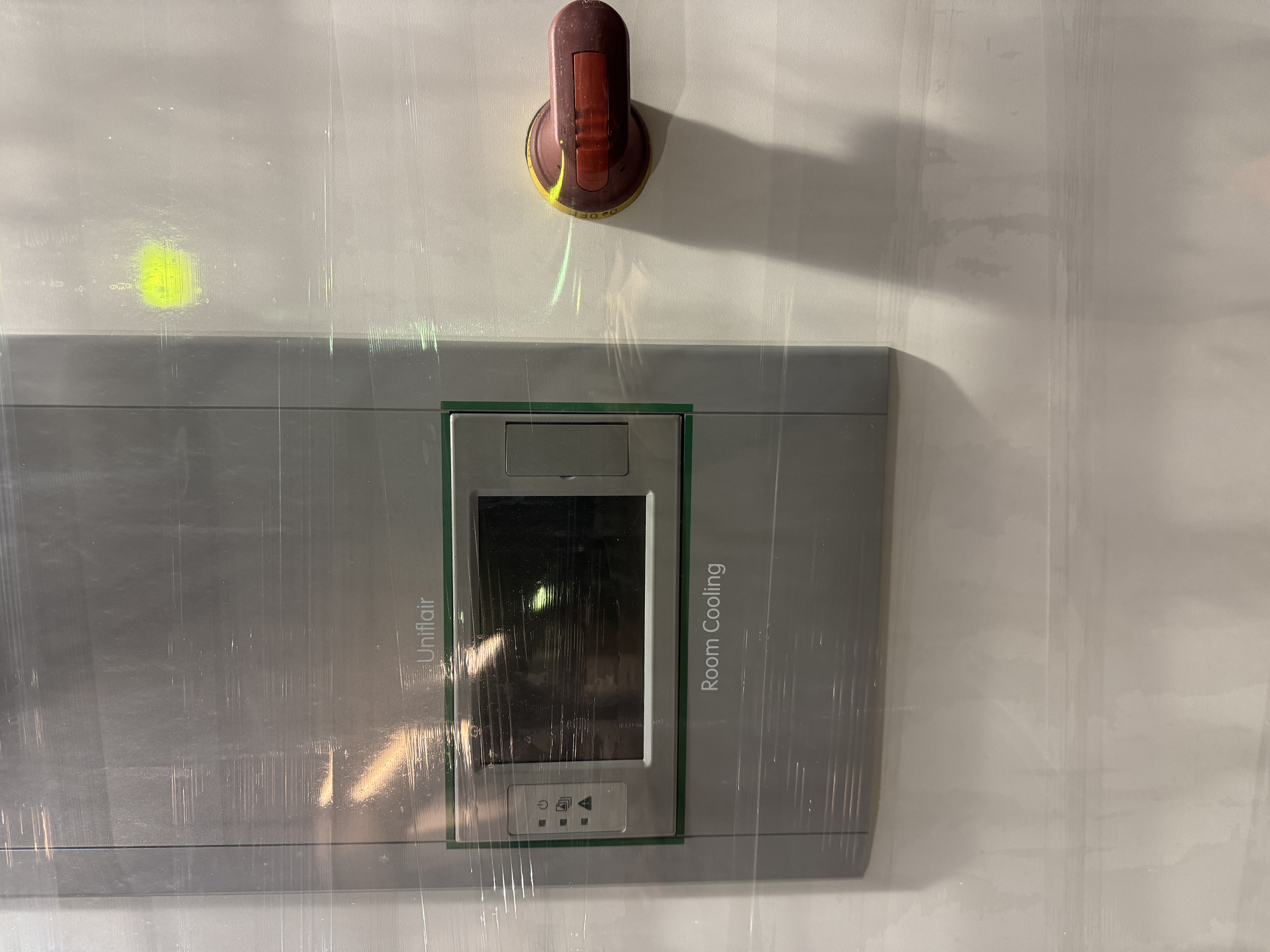 Air conditioning control panel