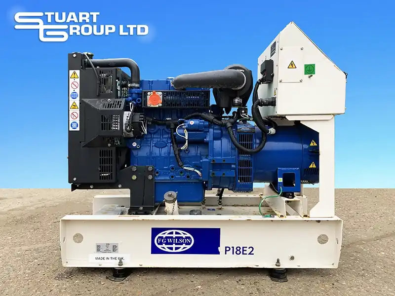 Used FG Wilson 18kVA Diesel Generator - Stuart Group Ltd