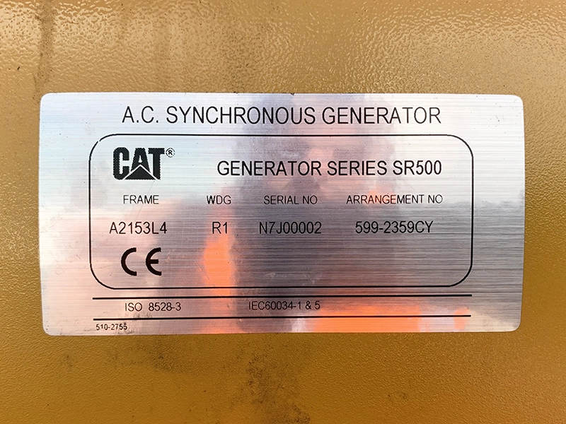 Used FG Wilson 110kVA Diesel Generator
