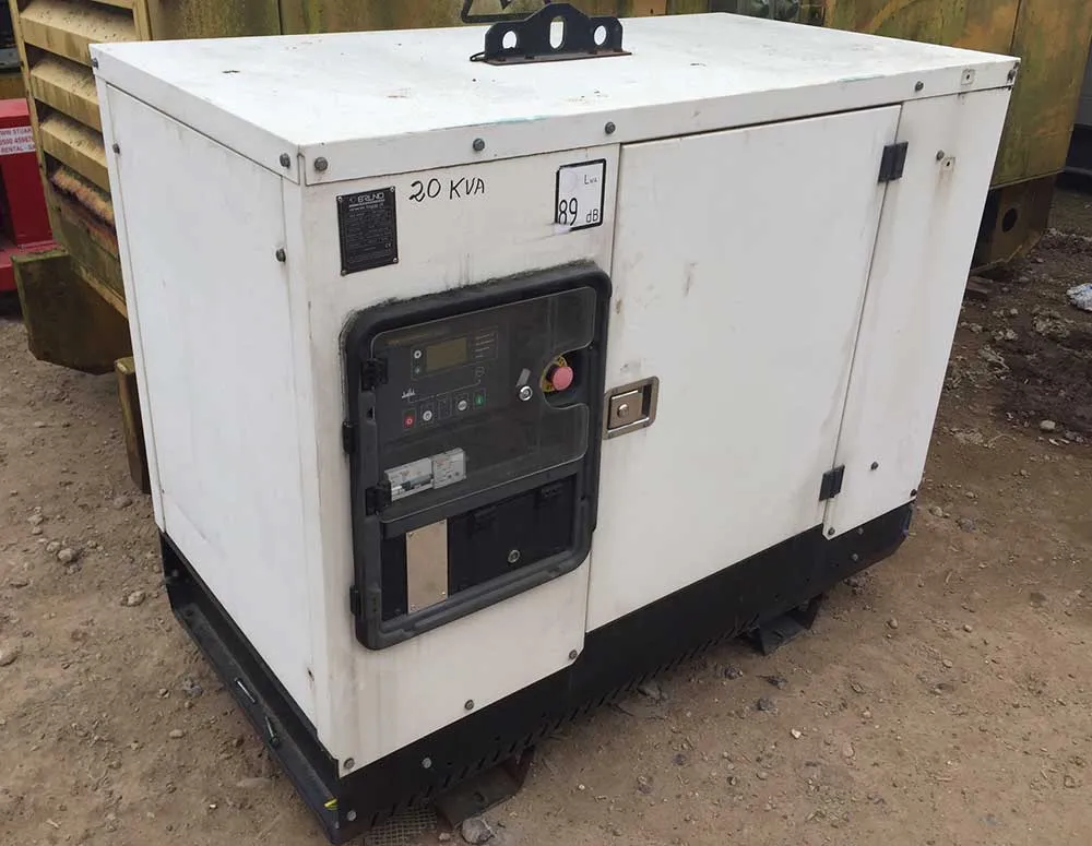 Used Bruno 20kVA Diesel Generator