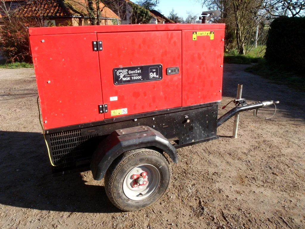 Used GenSet 15kVA Diesel generator