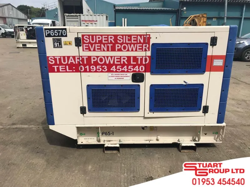 Used FG Wilson 65kVA Diesel Generator - Stuart Group Ltd