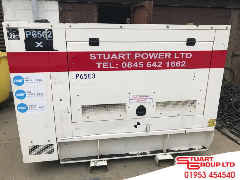 Used FG Wilson 65kVA Diesel Generator - Stuart Group Ltd