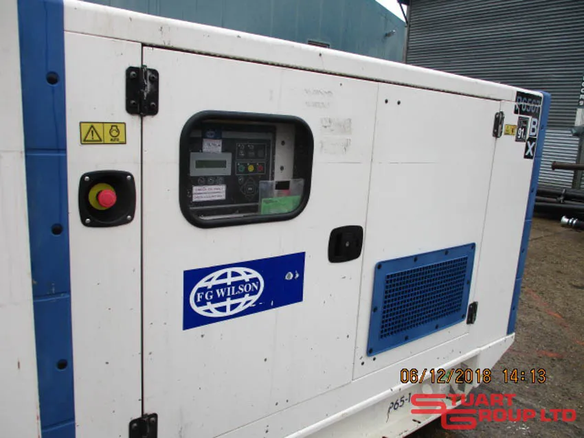 Used FG Wilson 65kVA  Diesel Generator - Stuart Group Ltd