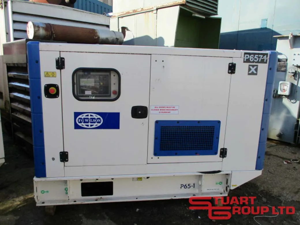 Used FG Wilson 65kVA Diesel Generator - Stuart Group Ltd