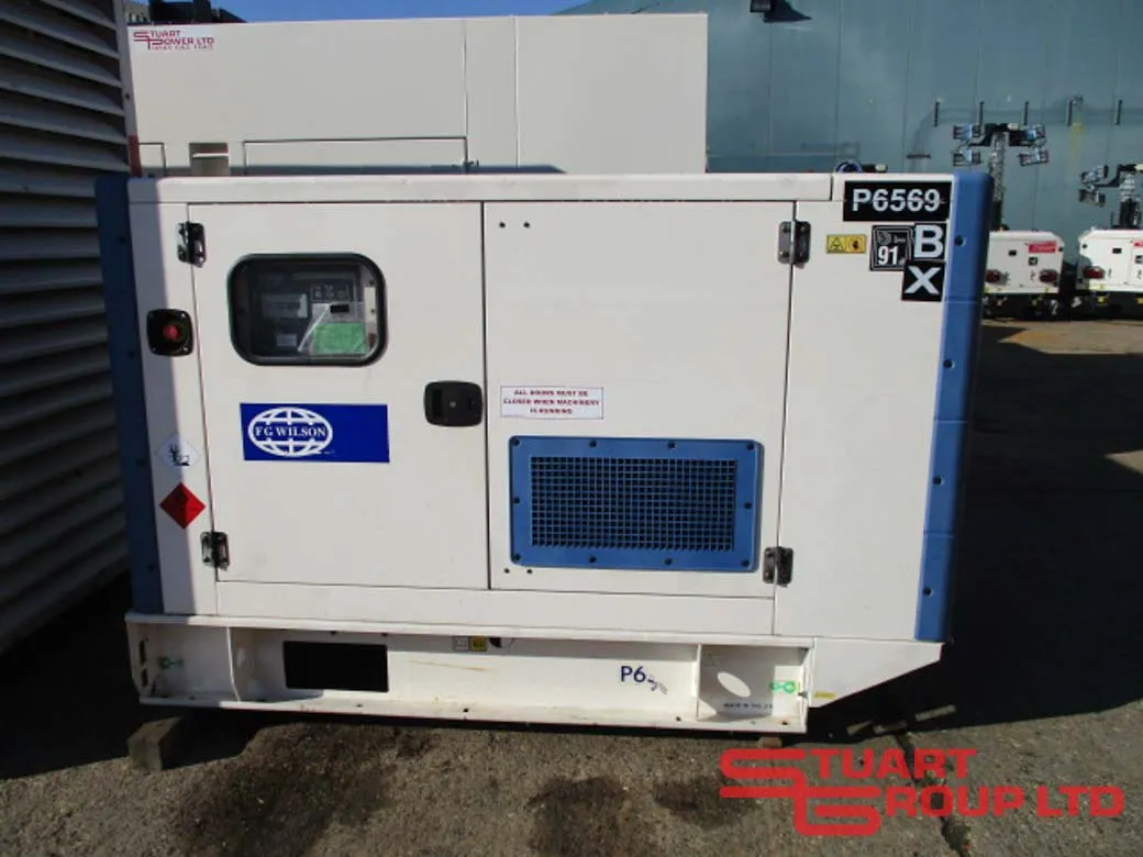Used FG Wilson 65kVA Diesel Generator - Stuart Group Ltd