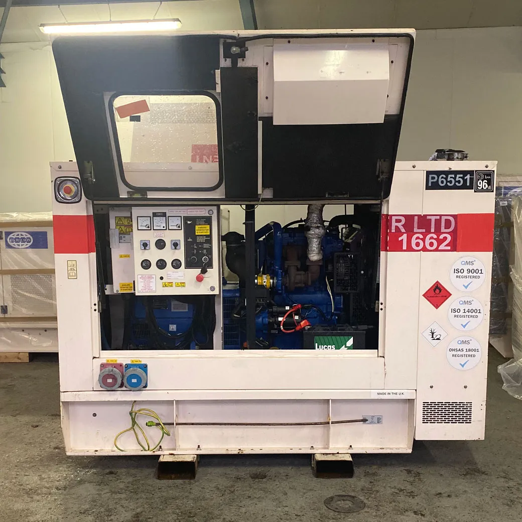 Used FG Wilson 65kVA Diesel Generator - Stuart Group Ltd