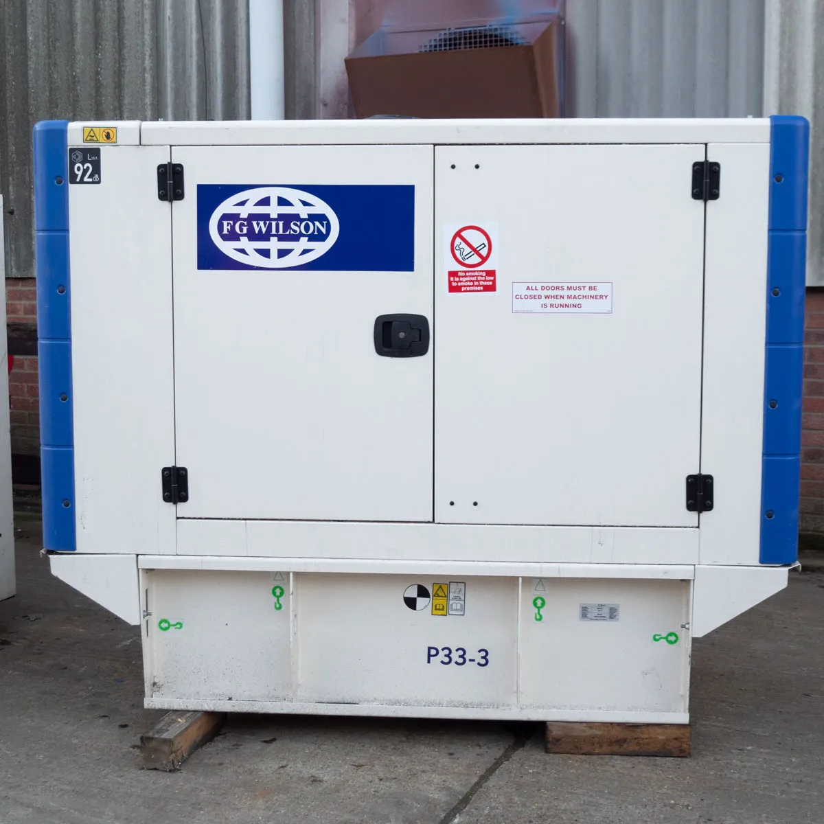 Used FG Wilson 26kVA Diesel Generator - Stuart Group Ltd