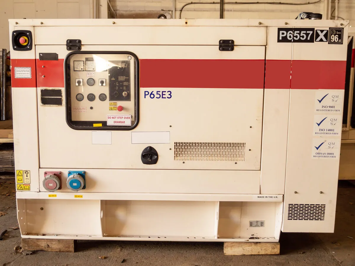 Used FG Wilson 65kVA Diesel Generator - Stuart Group Ltd