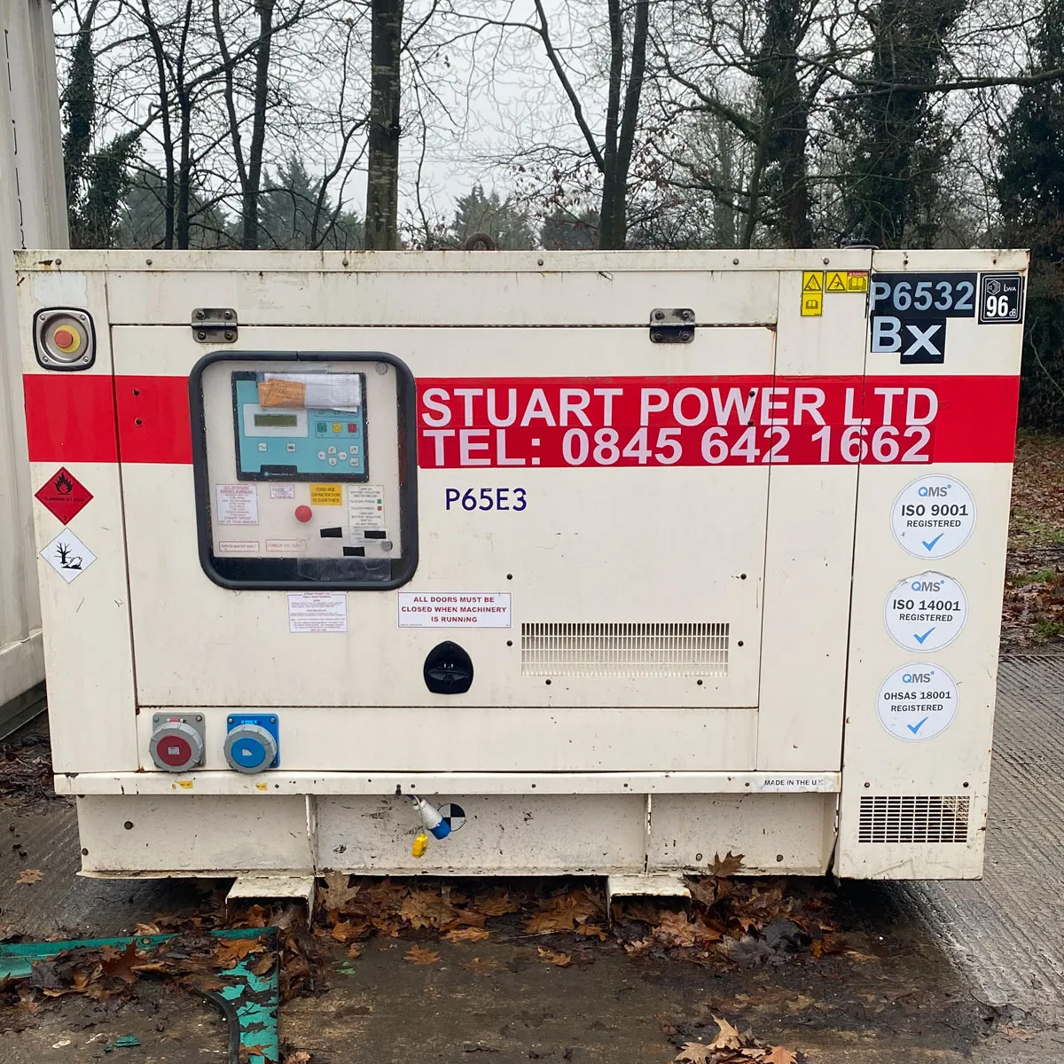 Used FG Wilson 65kVA Diesel Generator - Stuart Group Ltd