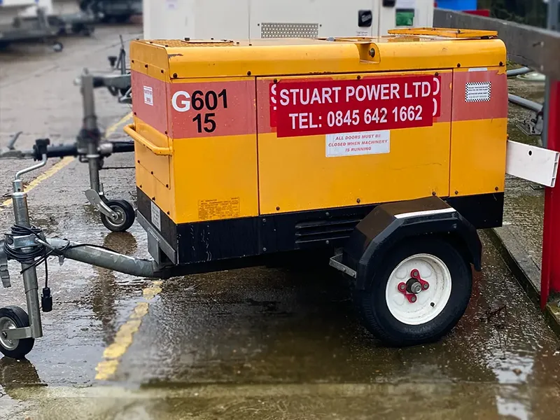 Used FG Wilson 27kVA Diesel Generator - Stuart Group Ltd