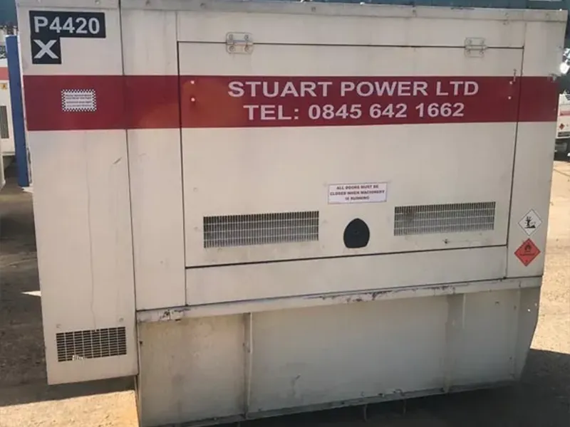 Used FG Wilson 44kVA Diesel Generator - Stuart Group Ltd