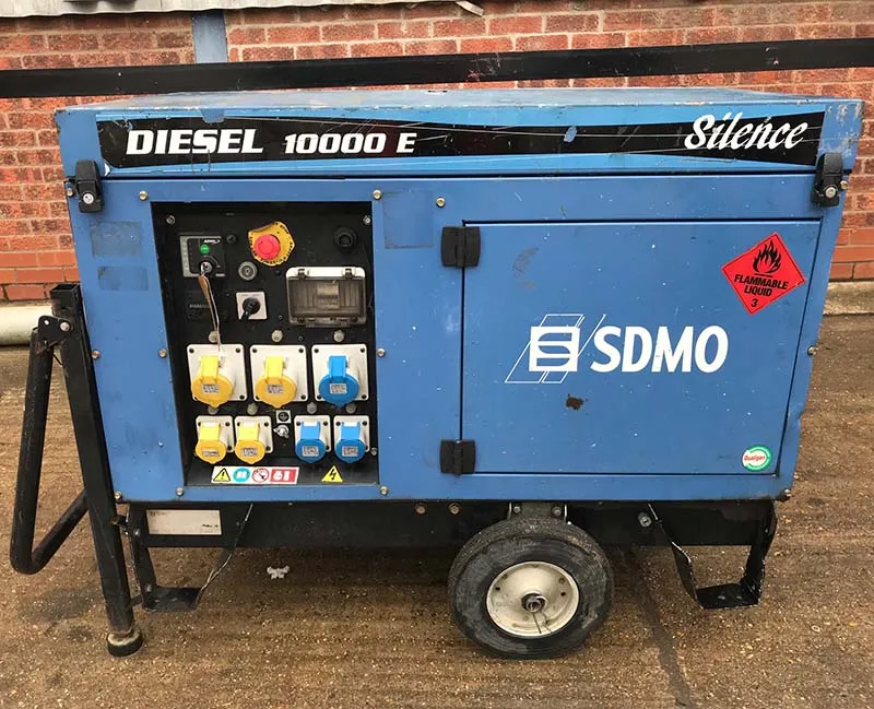 Used SDMO 11kVA Diesel Generator