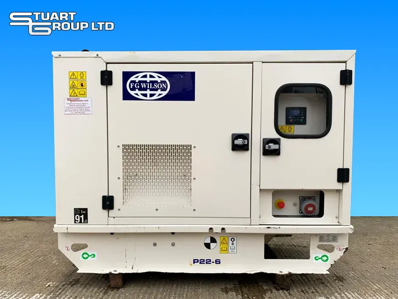 Used FG Wilson 22kVA Diesel Generator - Stuart Group Ltd