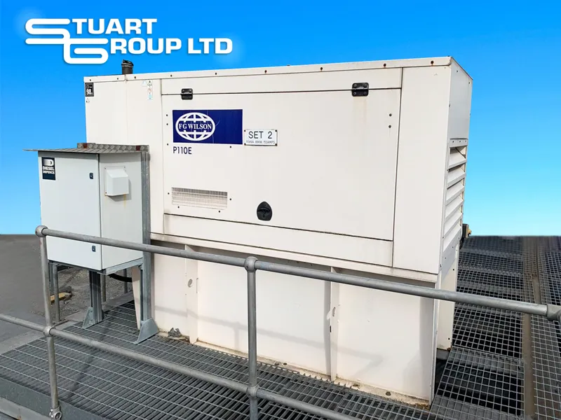Used FG Wilson 110kVA Diesel Generator - Stuart Group Ltd