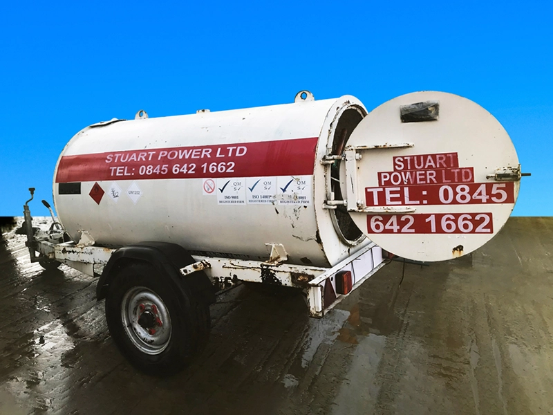 1,100 Litre Towable Diesel Fuel Tank