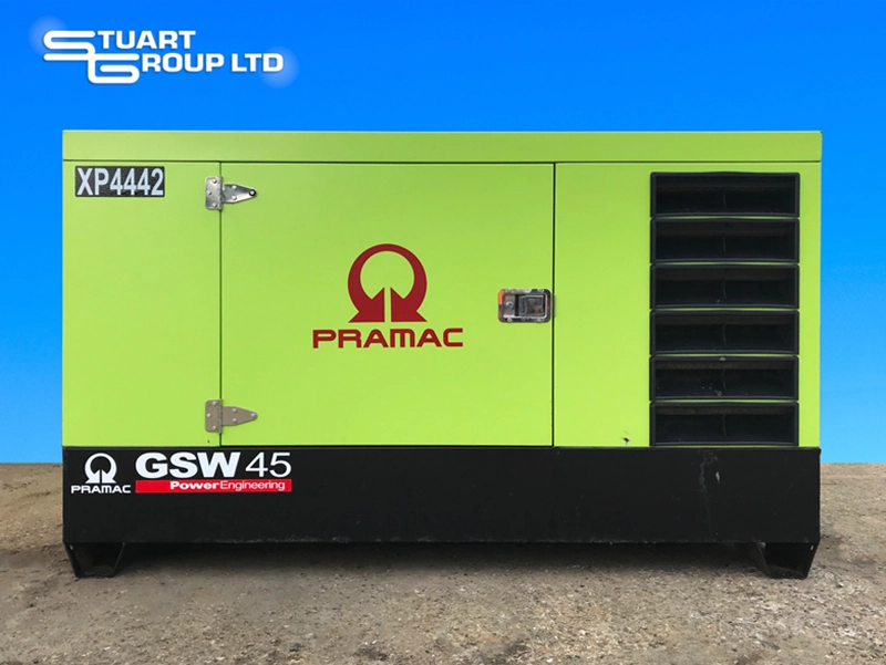 Used Pramac 44.6kVA Diesel Generator - Stuart Group Ltd