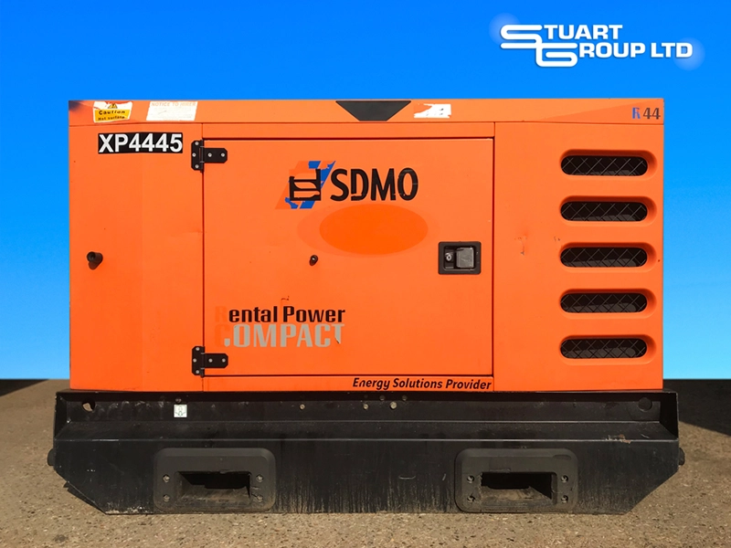 Used SDMO 44kVA Diesel Generator - Stuart Group Ltd