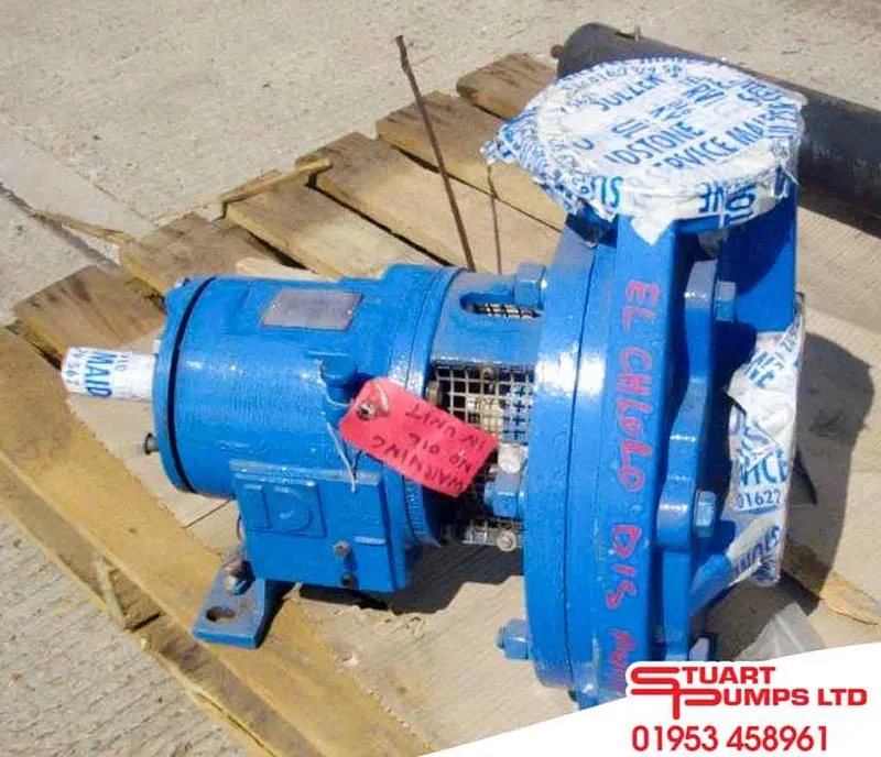 Sold Used Flowserve 4x3x8 GRP Water Pump for Sale Stuart Pumps Ltd